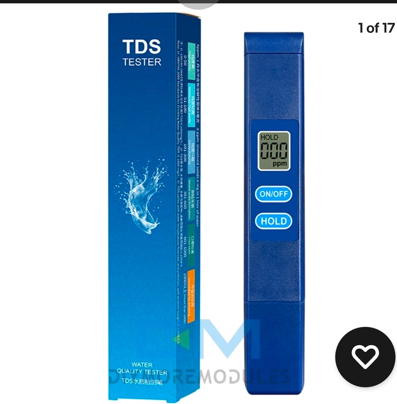 Digital TDS Meter Water Quality Tester Purity Filter Pen NIB - Thumbnail 14