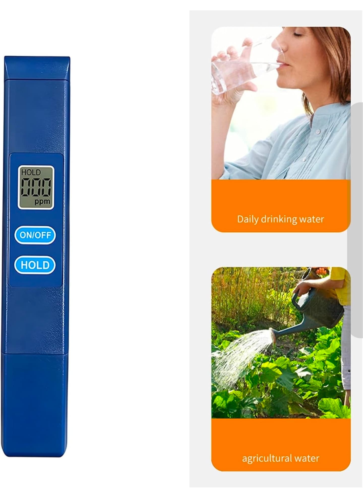 Digital TDS Meter Water Quality Tester Purity Filter Pen NIB - Image 1