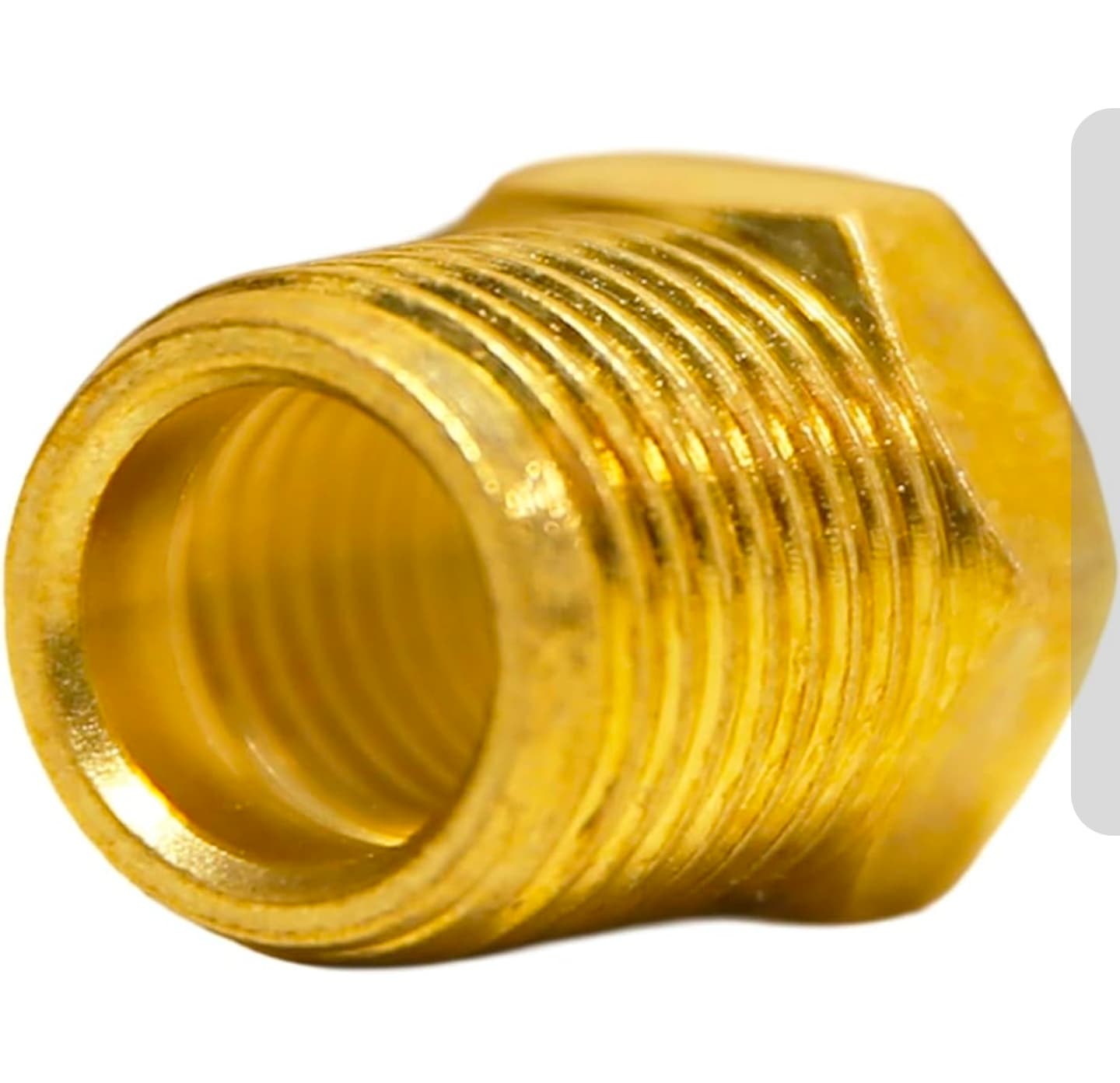 Freeman B3814RP Brass NPT Adapter 3/8 to 1/4 Inch Connector Sealed - Thumbnail 3