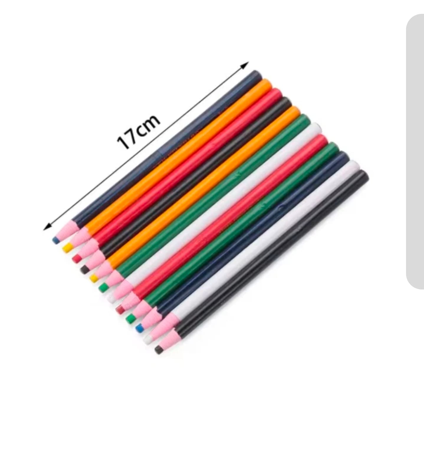 Nian 12 Pack Grease Pencils, Blue NIB Sealed Pack - Thumbnail 3