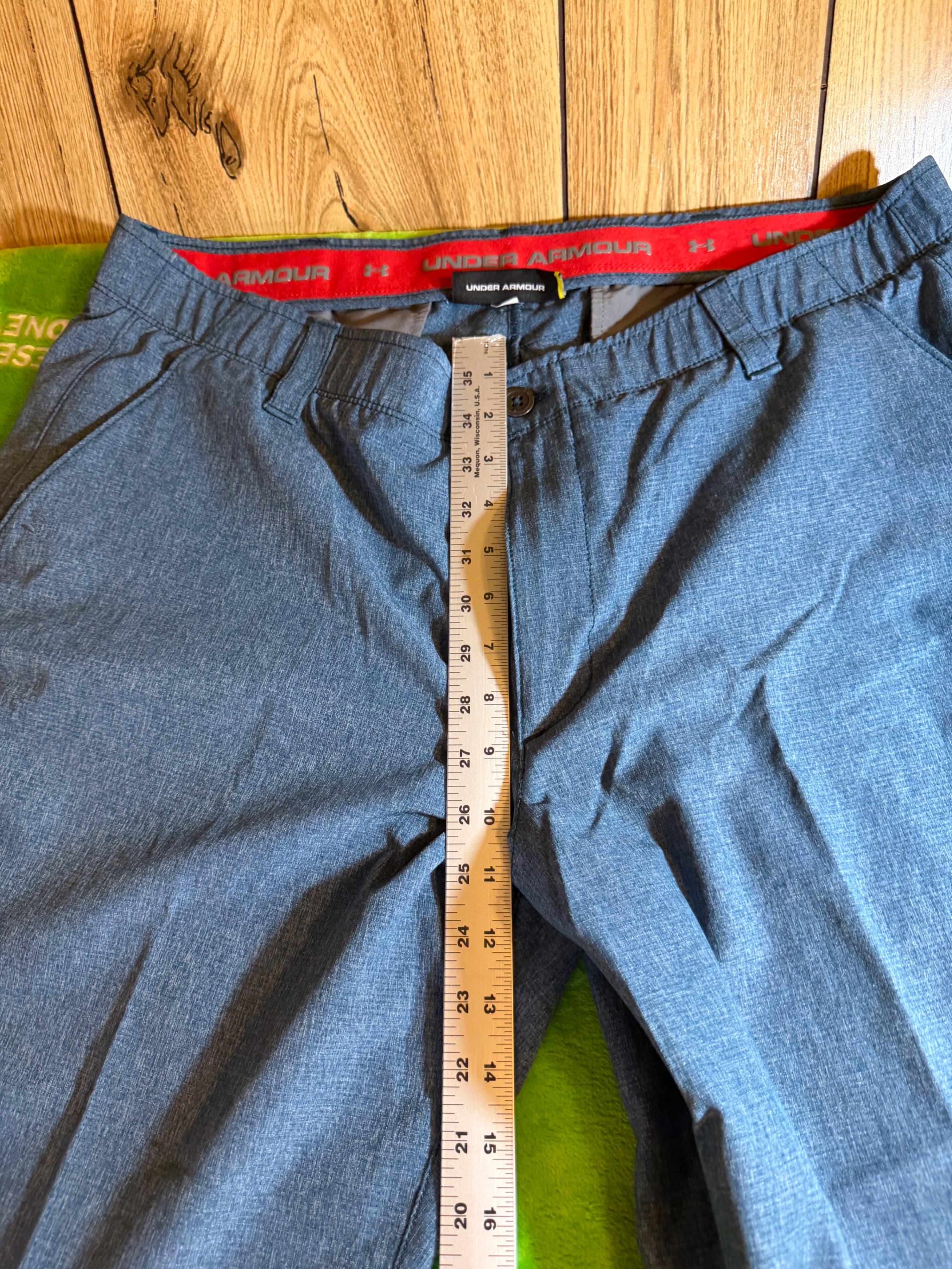 Under Armour Men's Gray Straight Fit Pants - Thumbnail 6