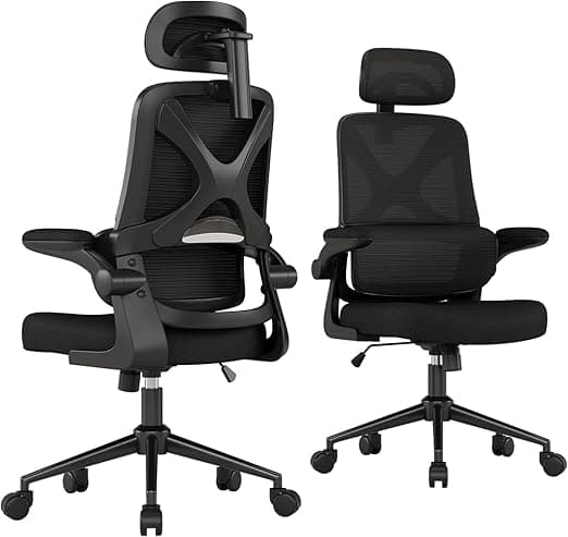 NEW Ergonomic Office Chair with Adjustable Headrest and Recline - Image 1