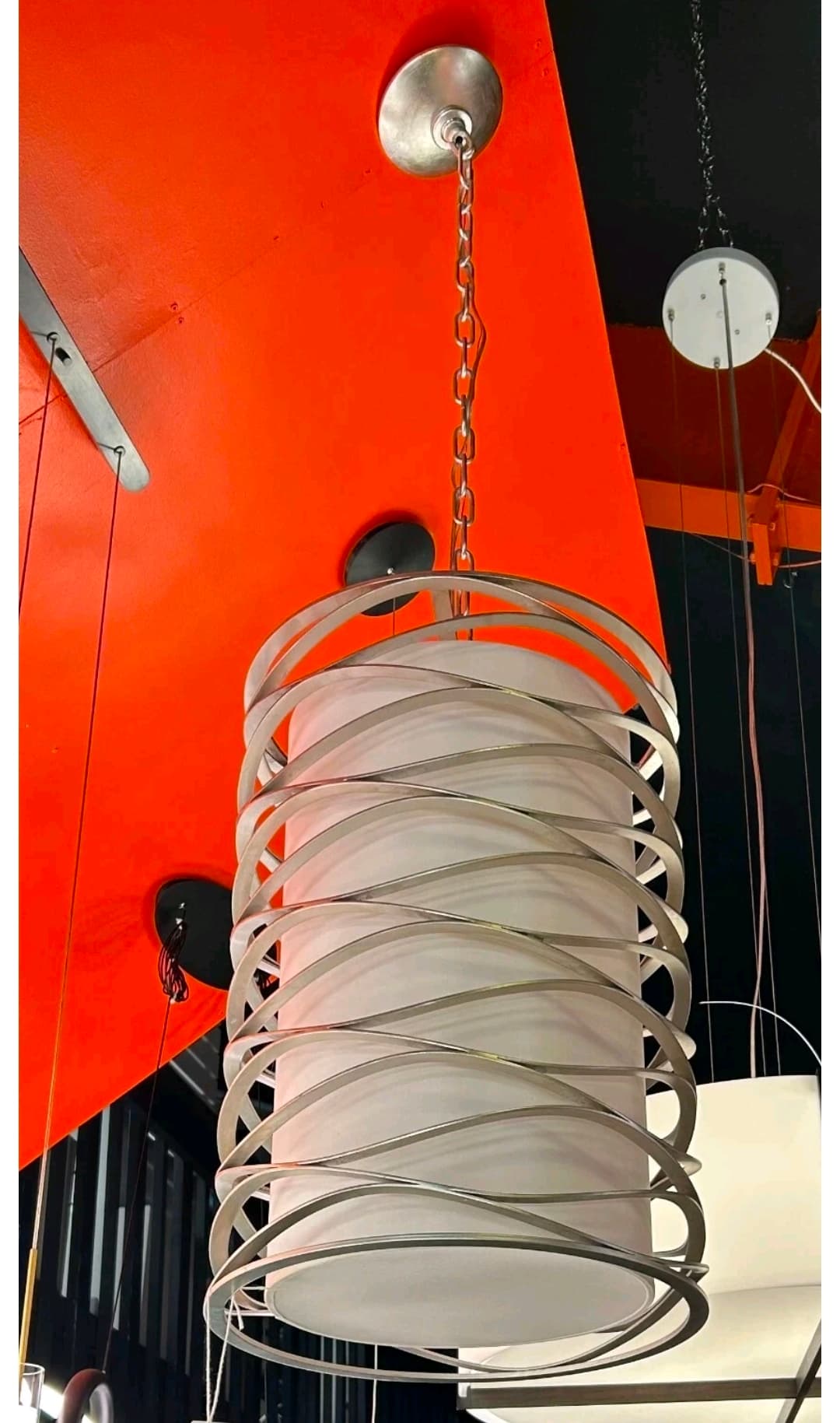 Modern Spiral Pendant Light Fixture - Thumbnail 2