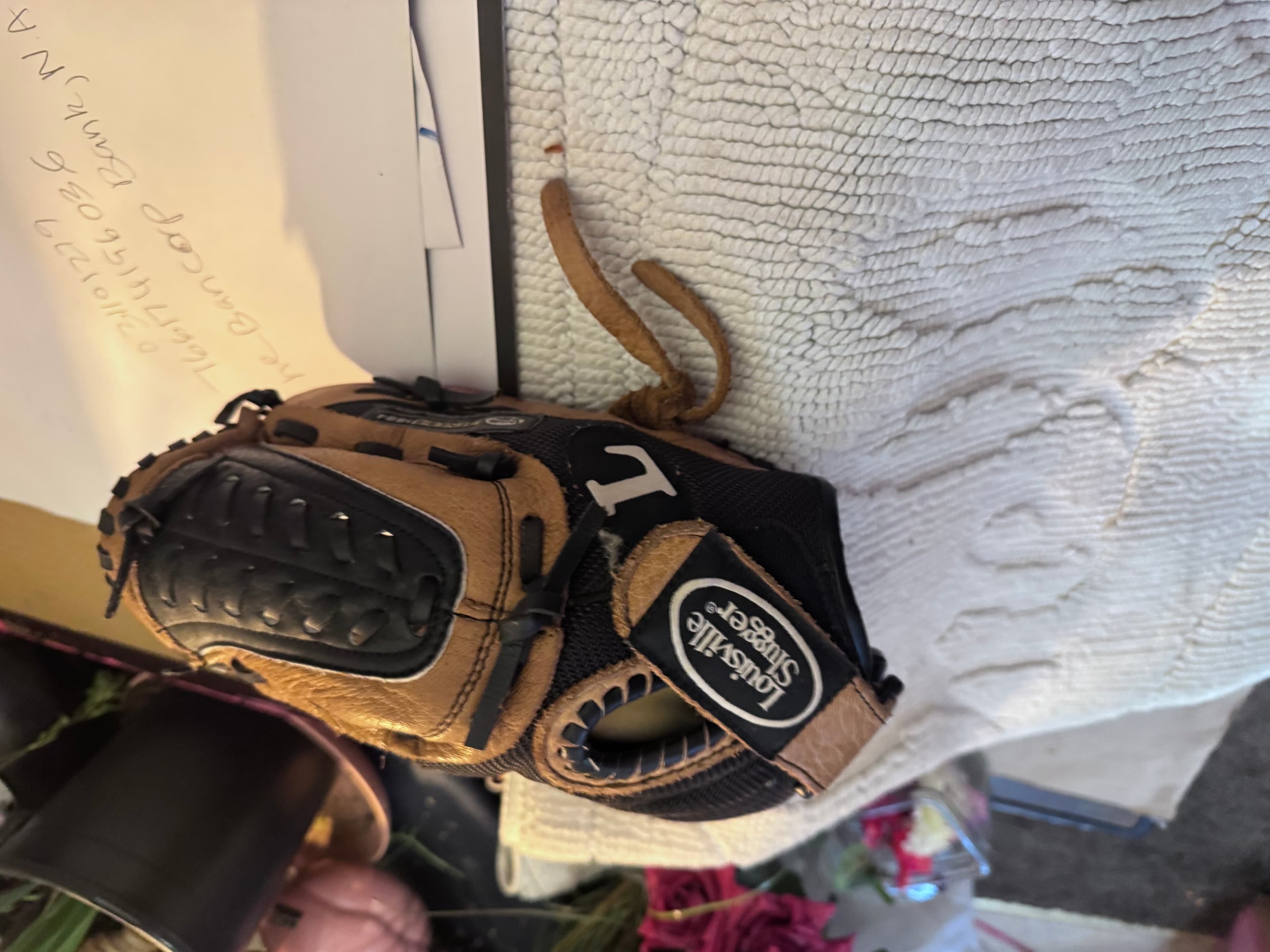 Easton Pink Backpack & Rawlings Baseball Glove - Thumbnail 3