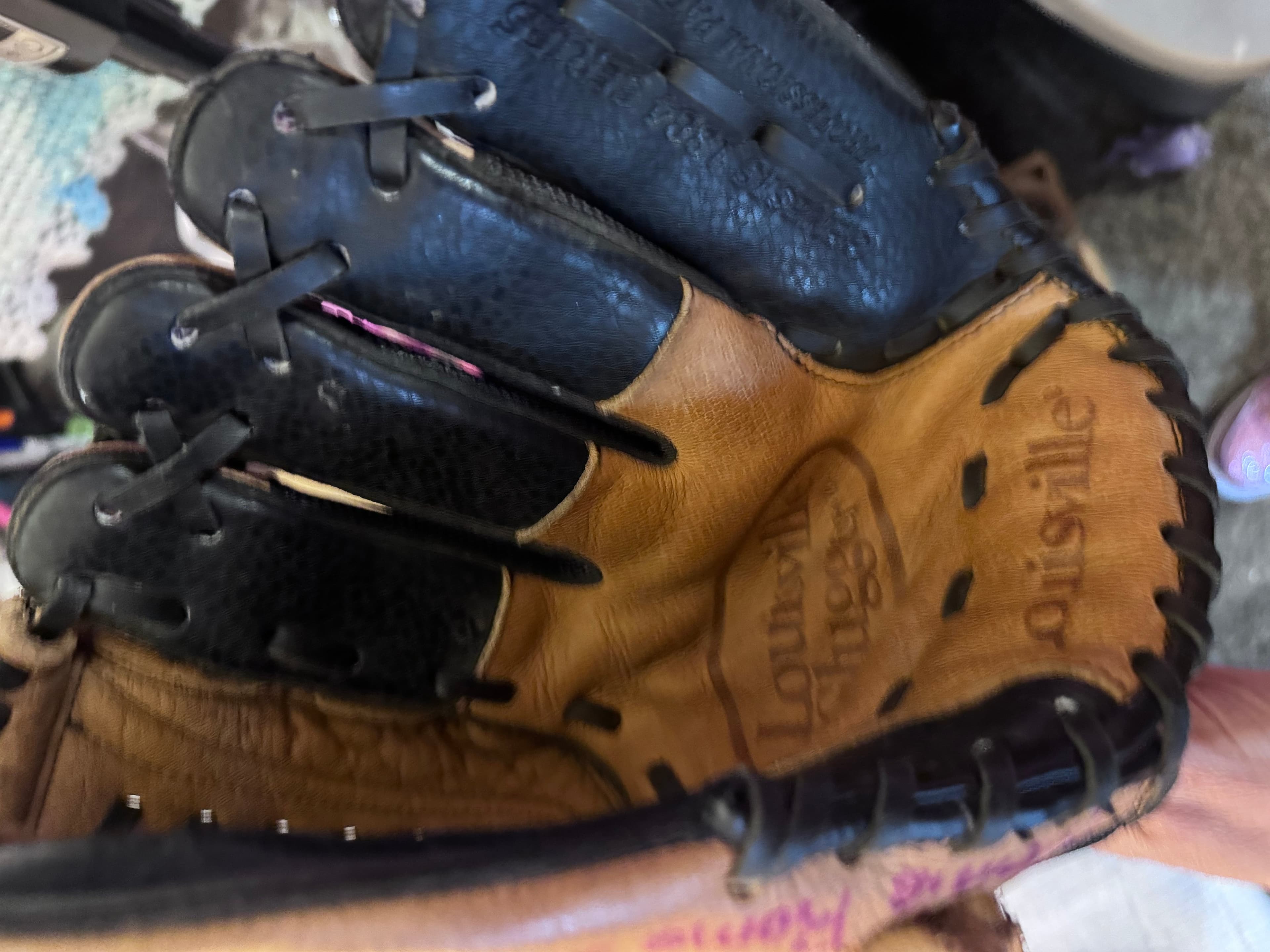 Easton Pink Backpack & Rawlings Baseball Glove - Thumbnail 5