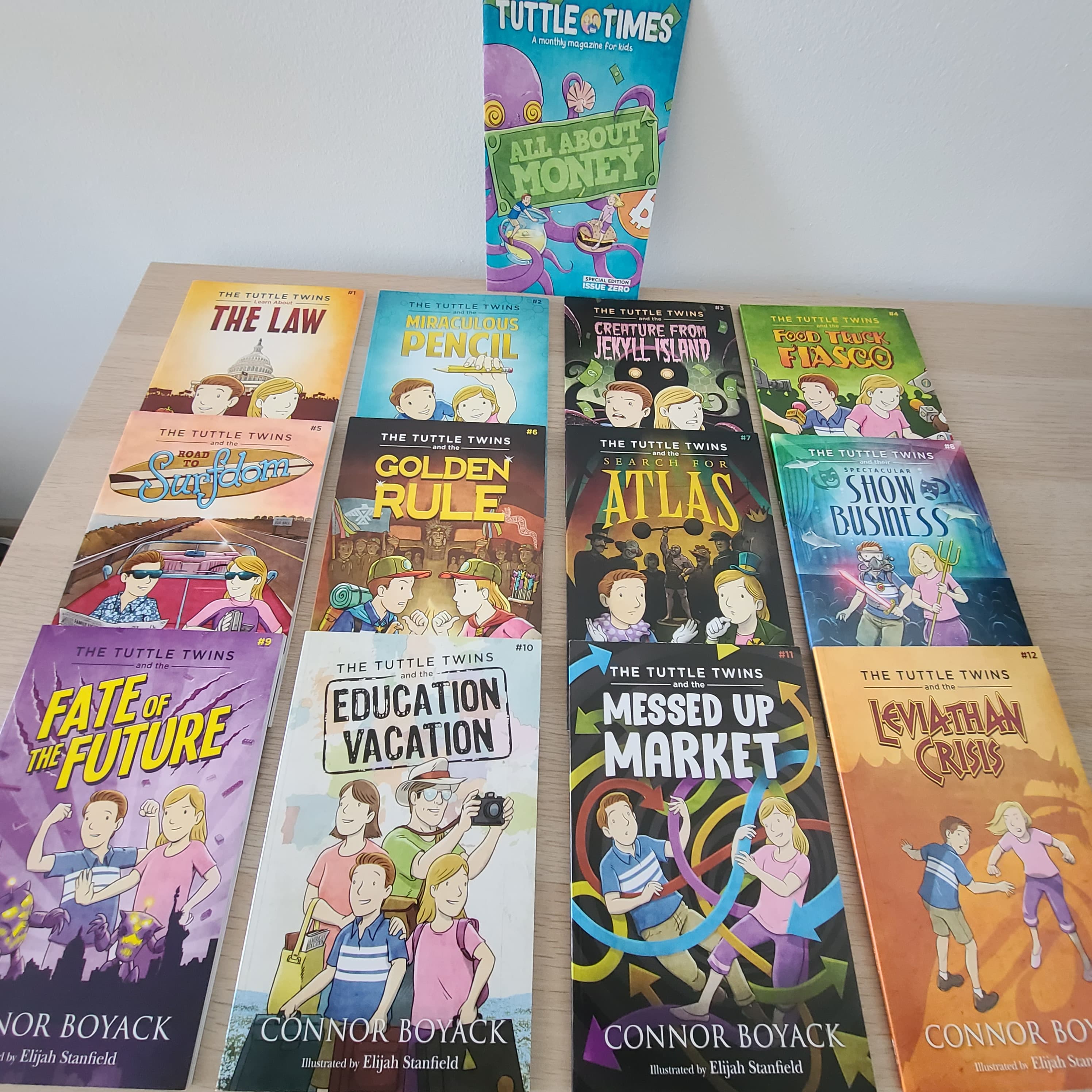 Tuttle Twins Complete Book Set + Magazine by Connor Boyack, Like New - Thumbnail 5