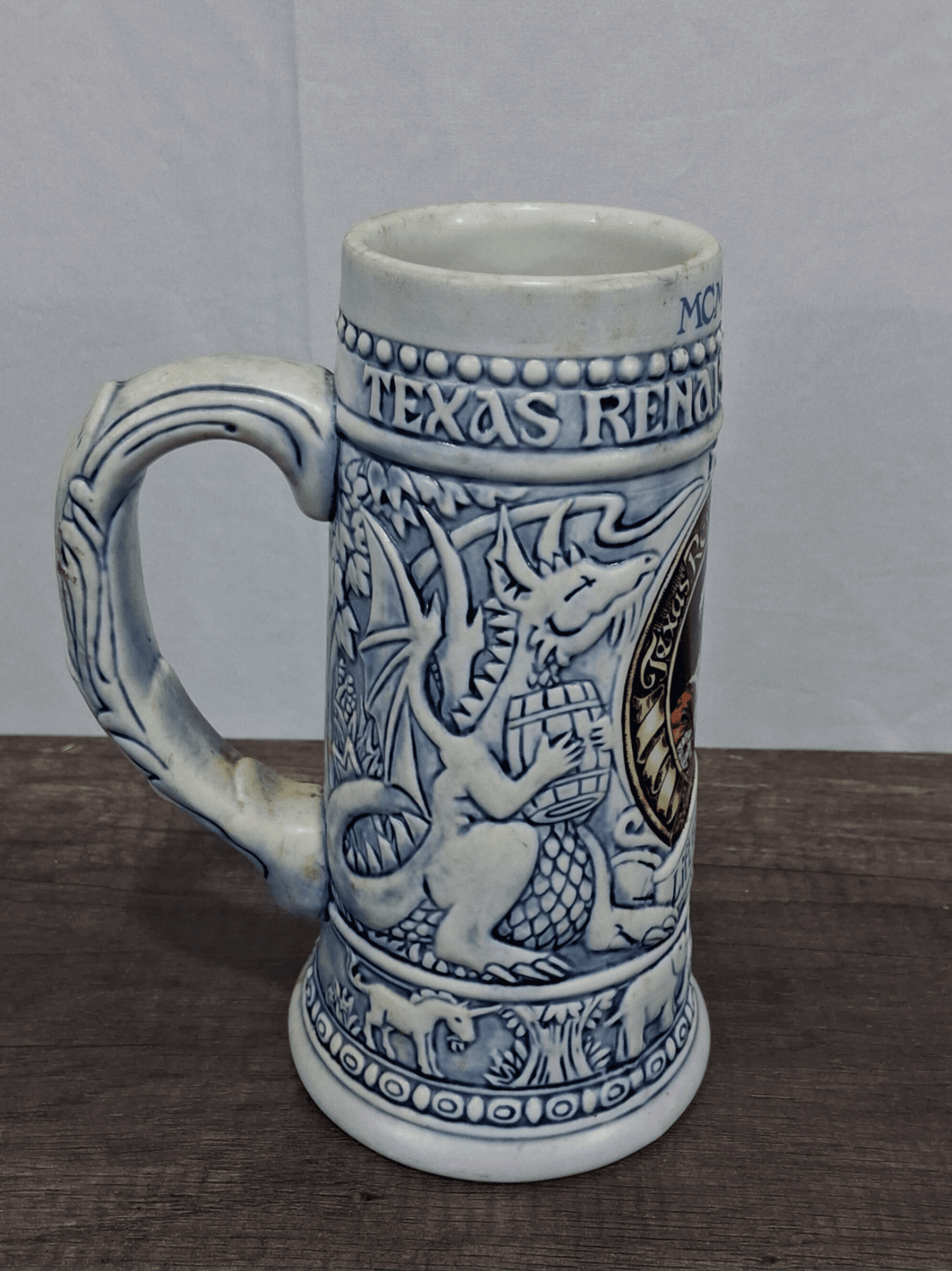Ceramarte Texas Renaissance Festival 1982 Stein - Thumbnail 2