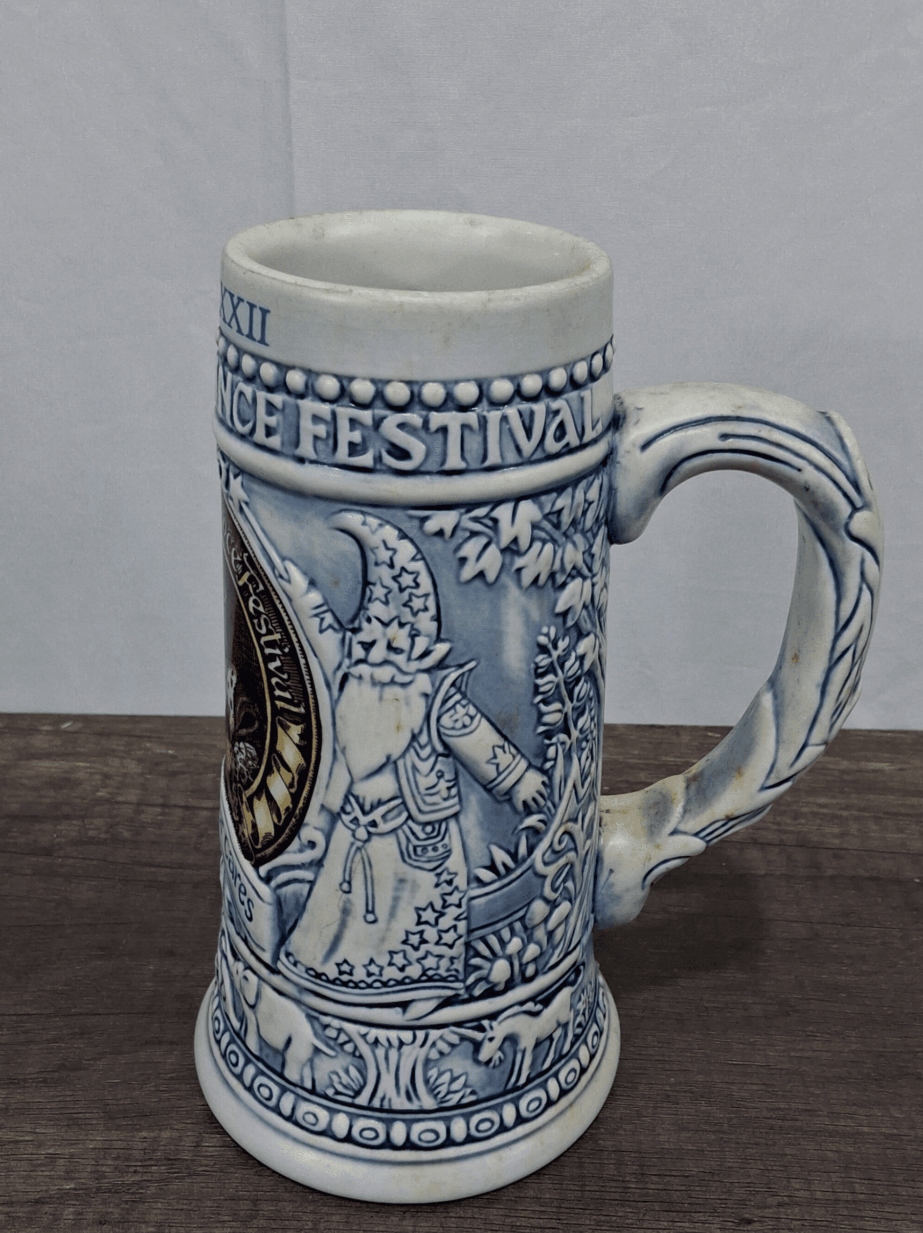 Ceramarte Texas Renaissance Festival 1982 Stein - Thumbnail 3