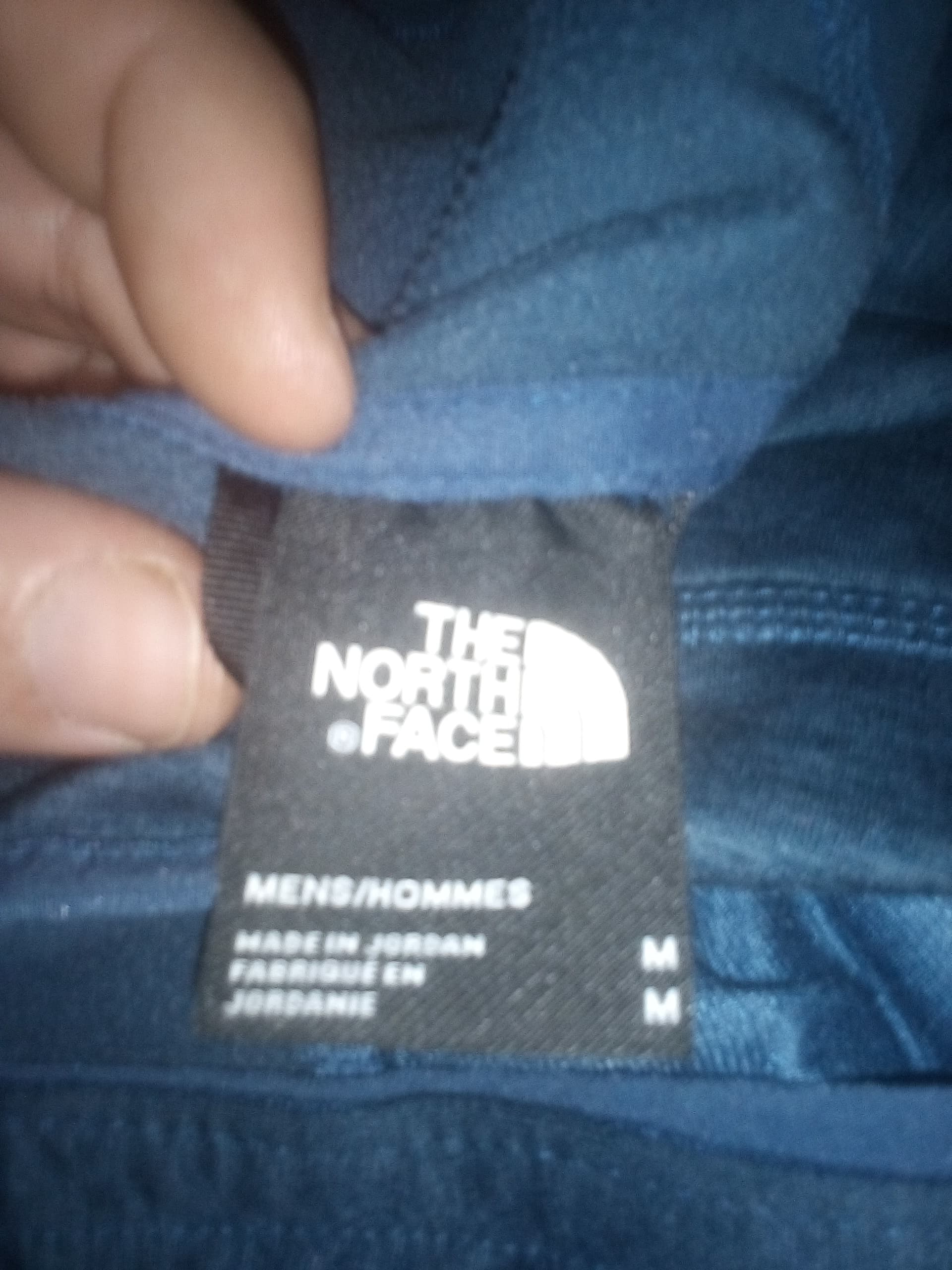 The North Face Blue Full-Zip Hoodie - Thumbnail 5