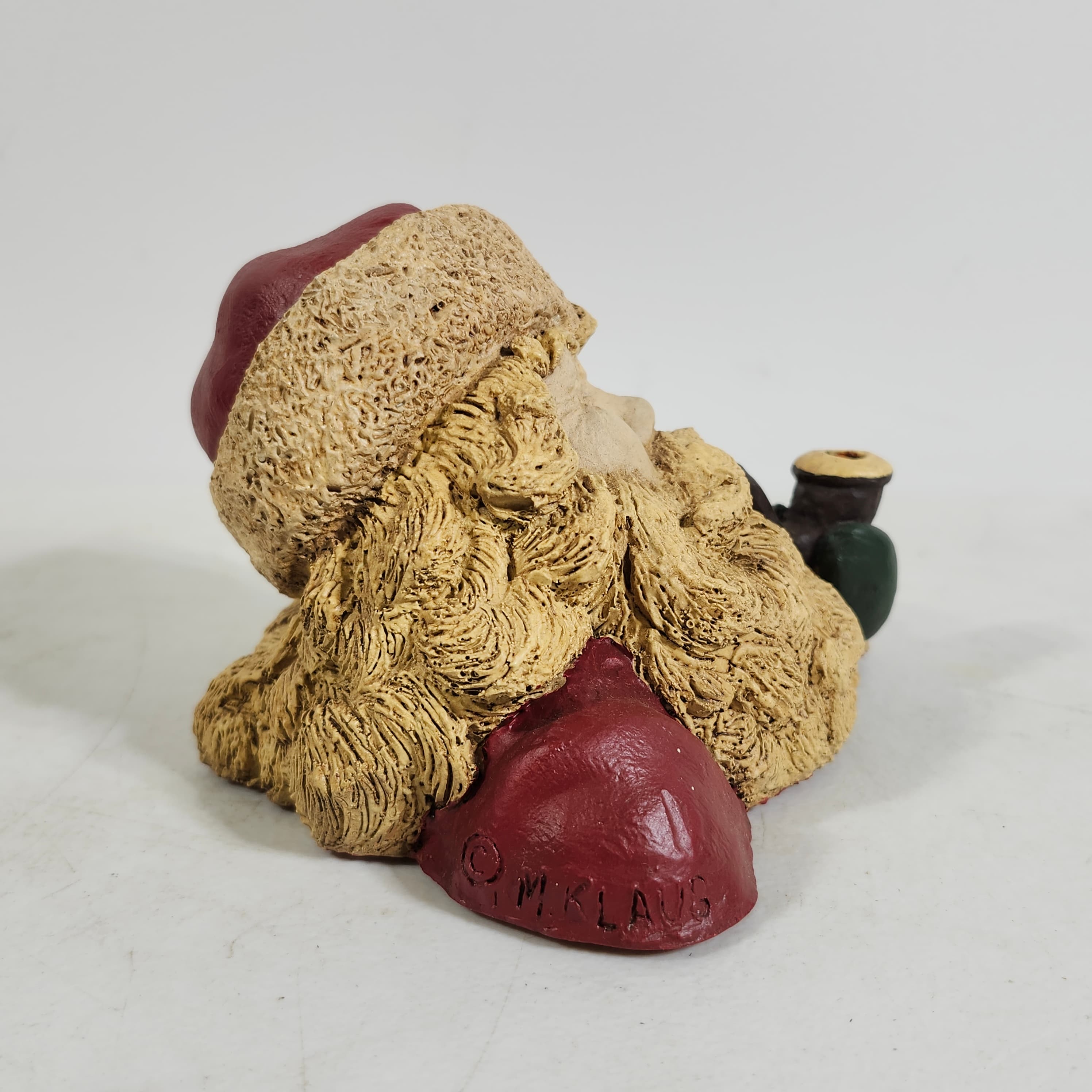 Mark Klaus Santa Bust with Pipe Goebel United States - Thumbnail 9