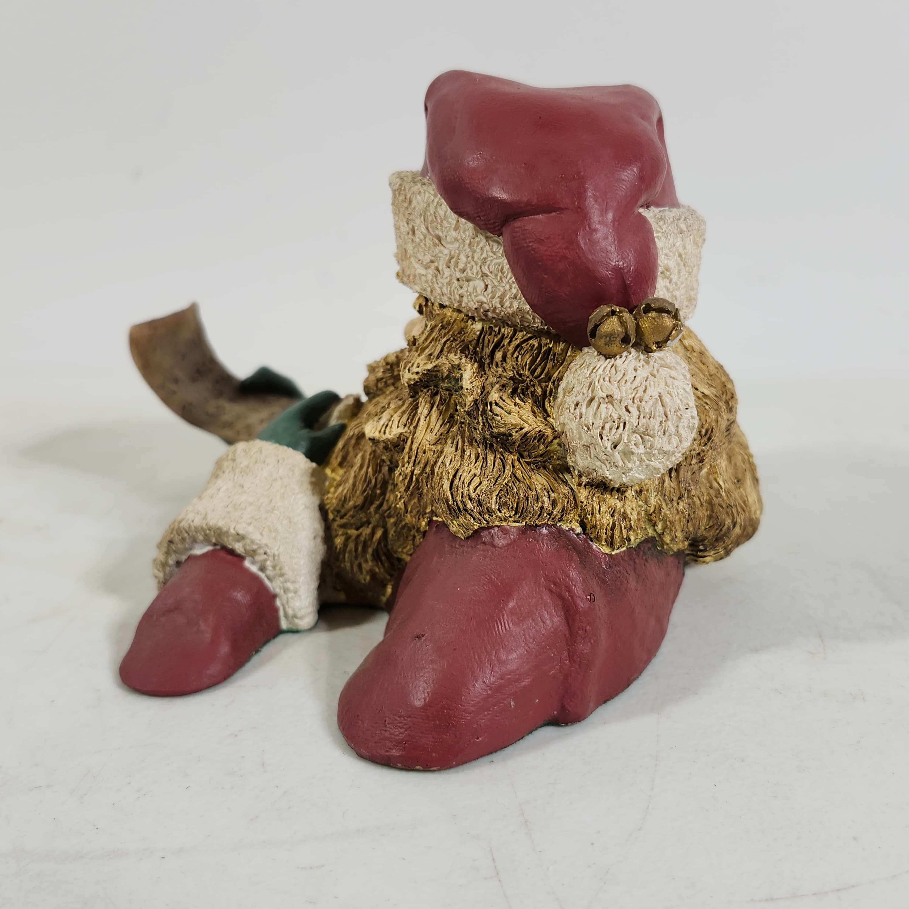 Santa Claus Figurine with List Holiday Decor - Thumbnail 4