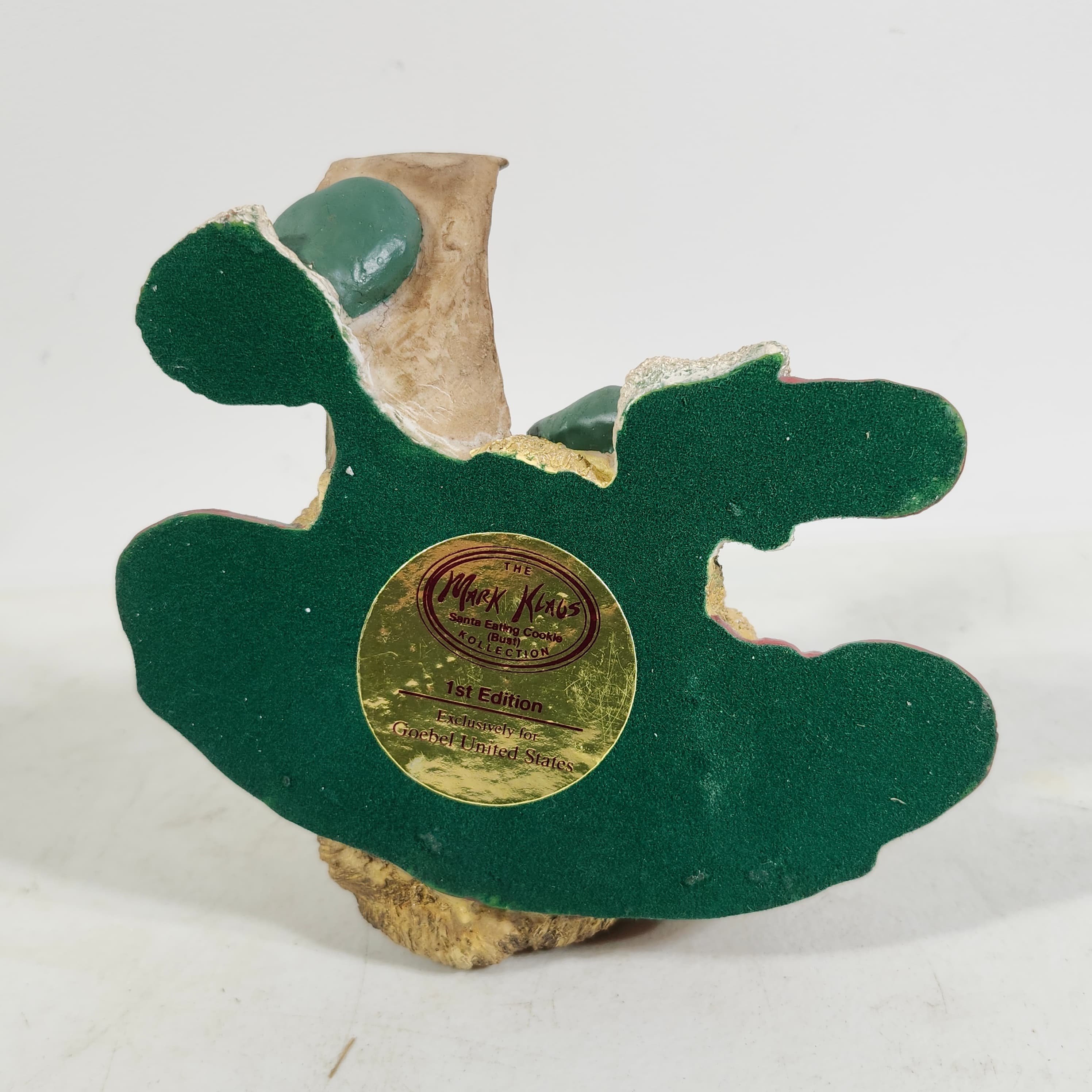 Santa Claus Figurine with List Holiday Decor - Thumbnail 9