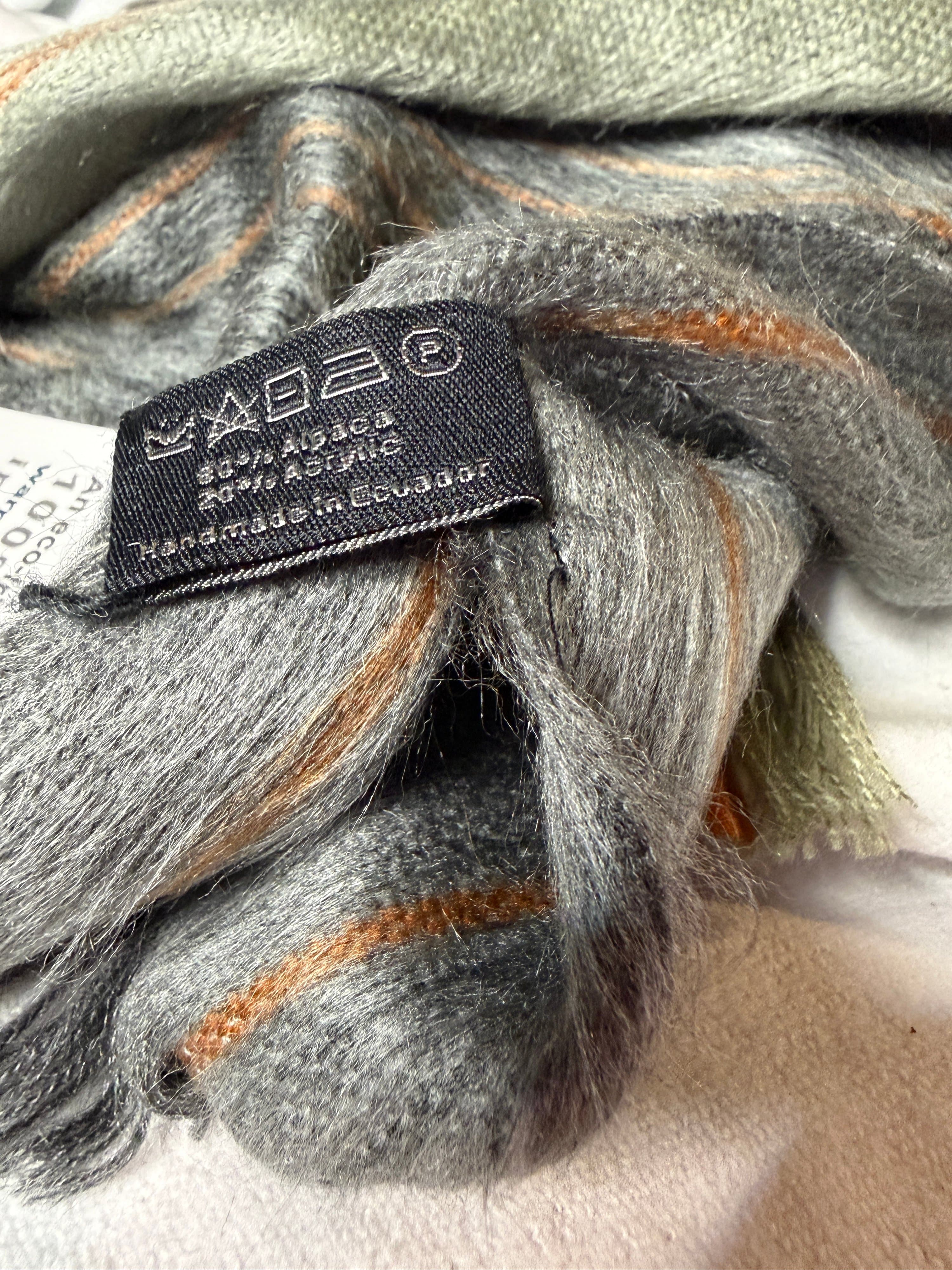 Shupaca Alpaca Wool Blend Scarf — Hypoallergenic & Eco‑Friendly - Thumbnail 4