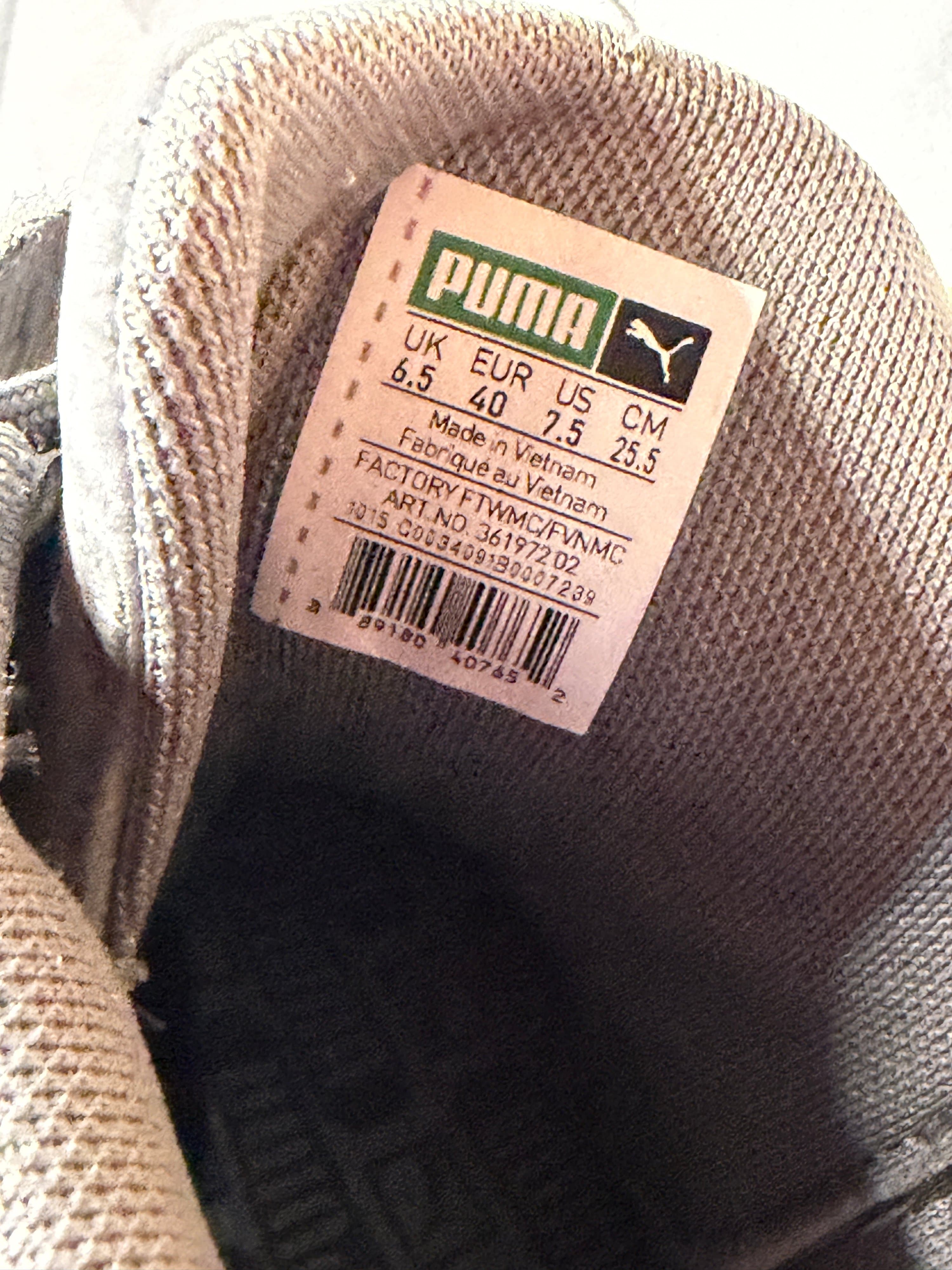 Puma Men's High-Top Sneakers Size 7.5 Gray - Thumbnail 4