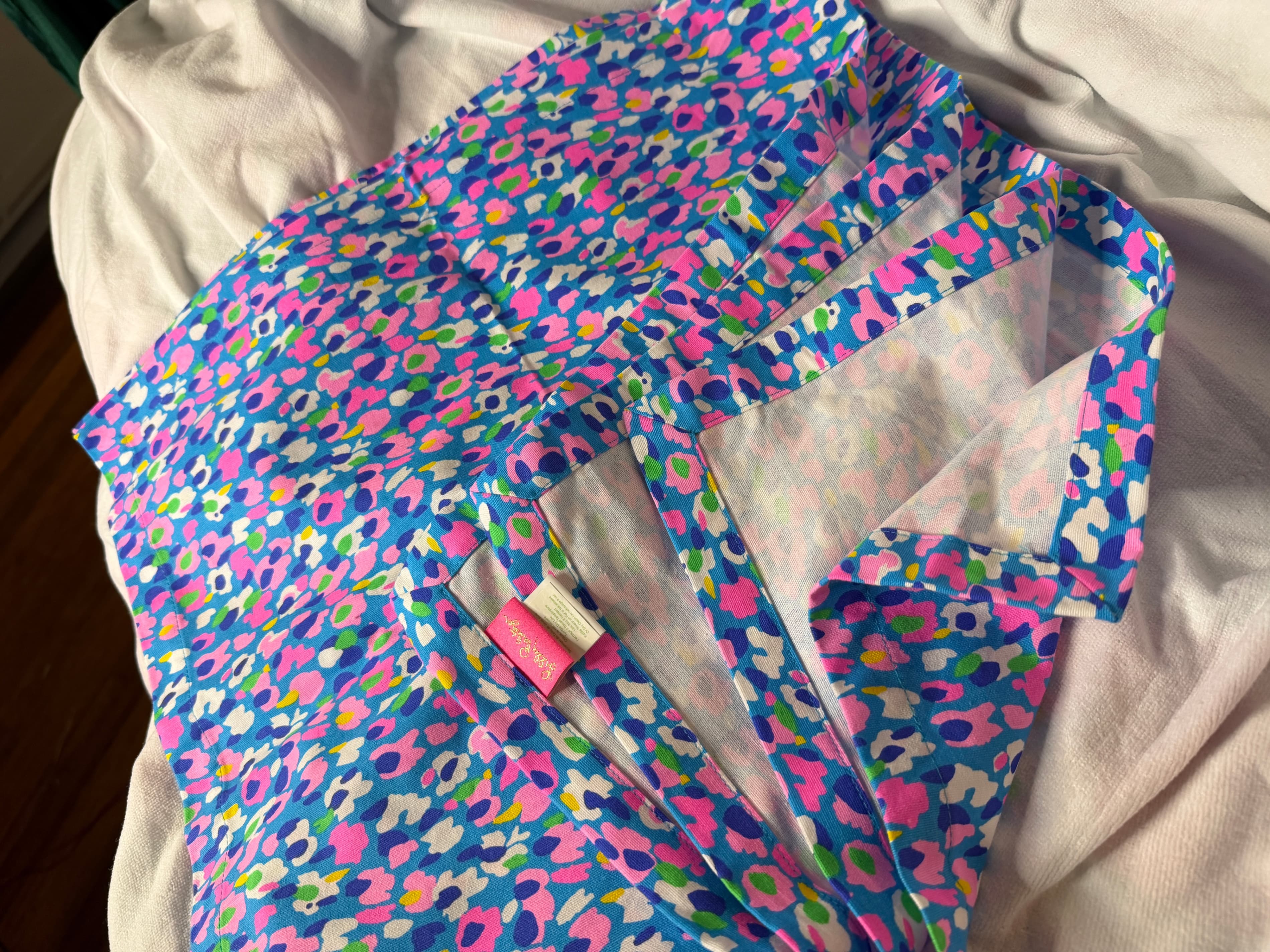 Lilly Pulitzer Floral Vibrant Multicolor Floral Cloth Napkins (Set of 4)