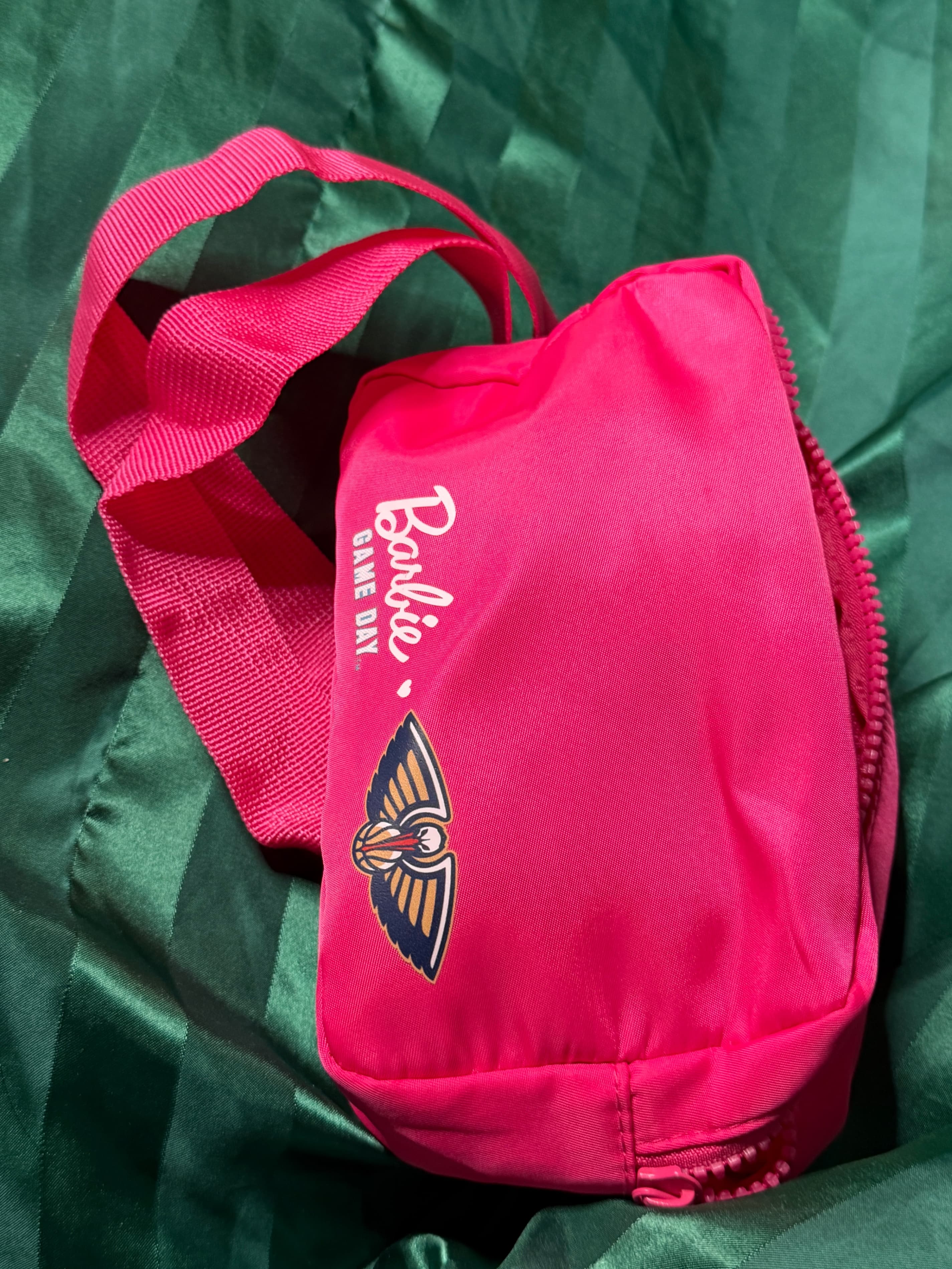Barbie Game Day Pink Crossbody Bag