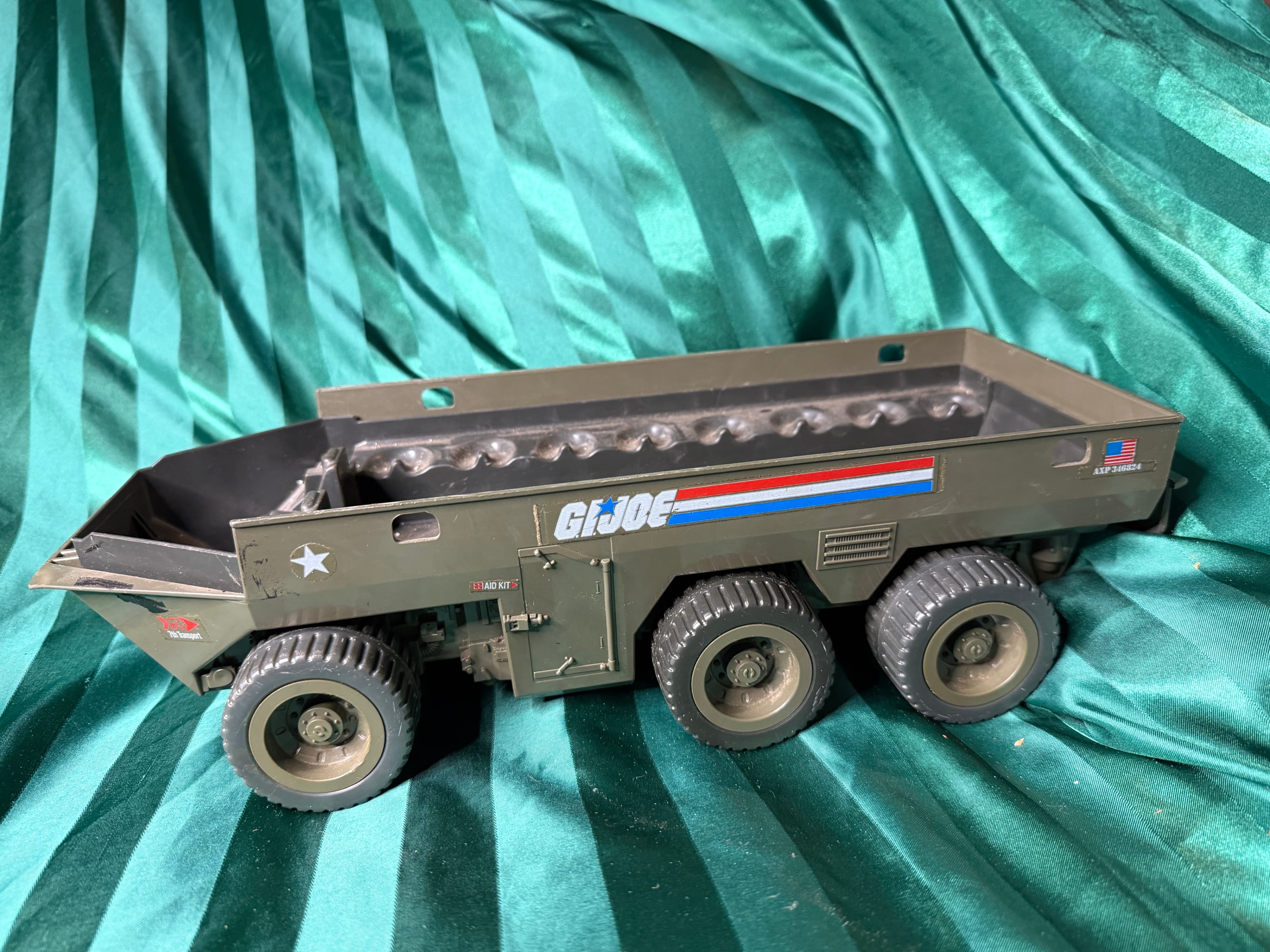 Vintage 1983 Hasbro Military Vehicle Toy – Film Prop - Thumbnail 7