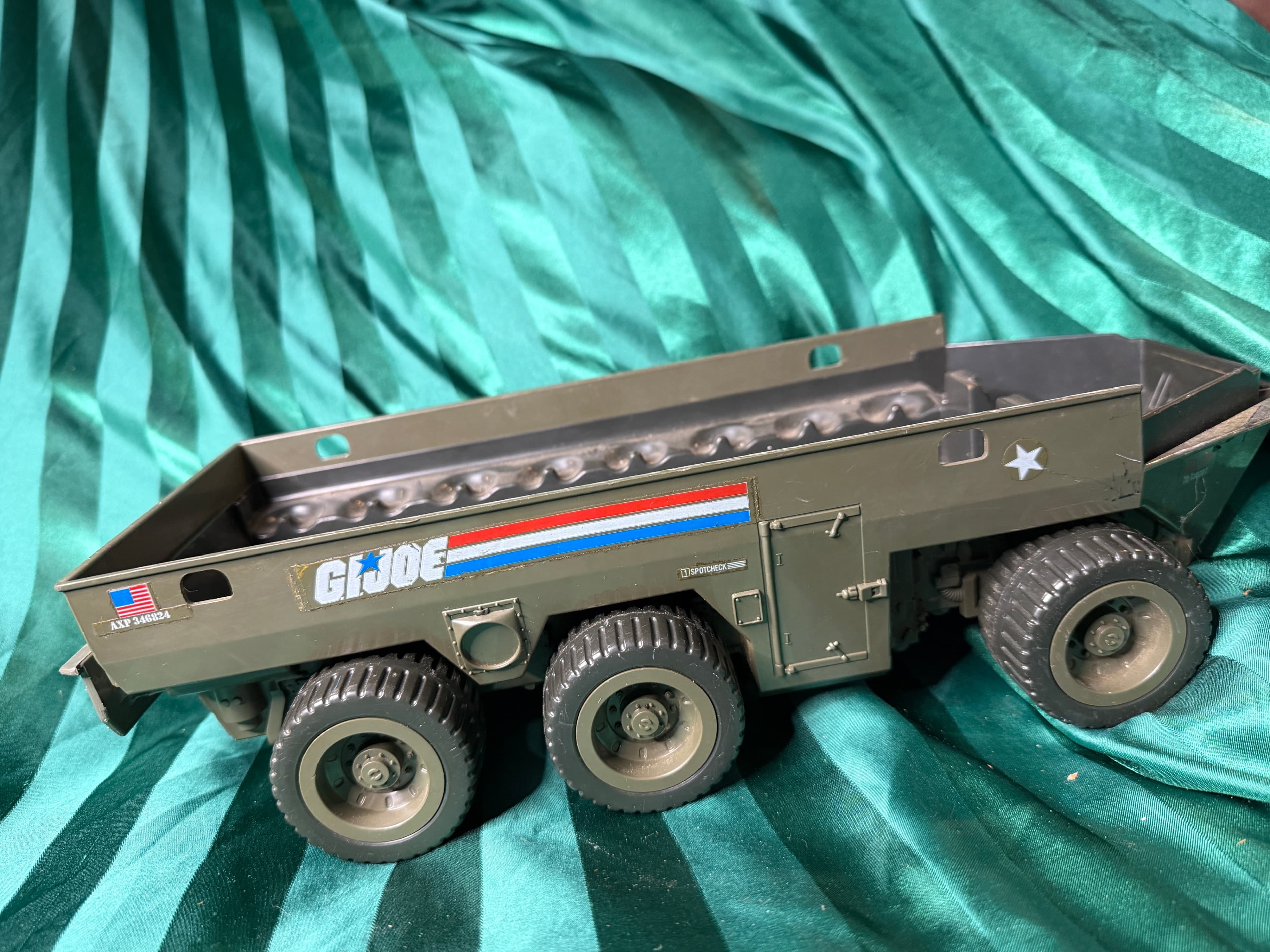 Vintage 1983 Hasbro Military Vehicle Toy – Film Prop - Thumbnail 6