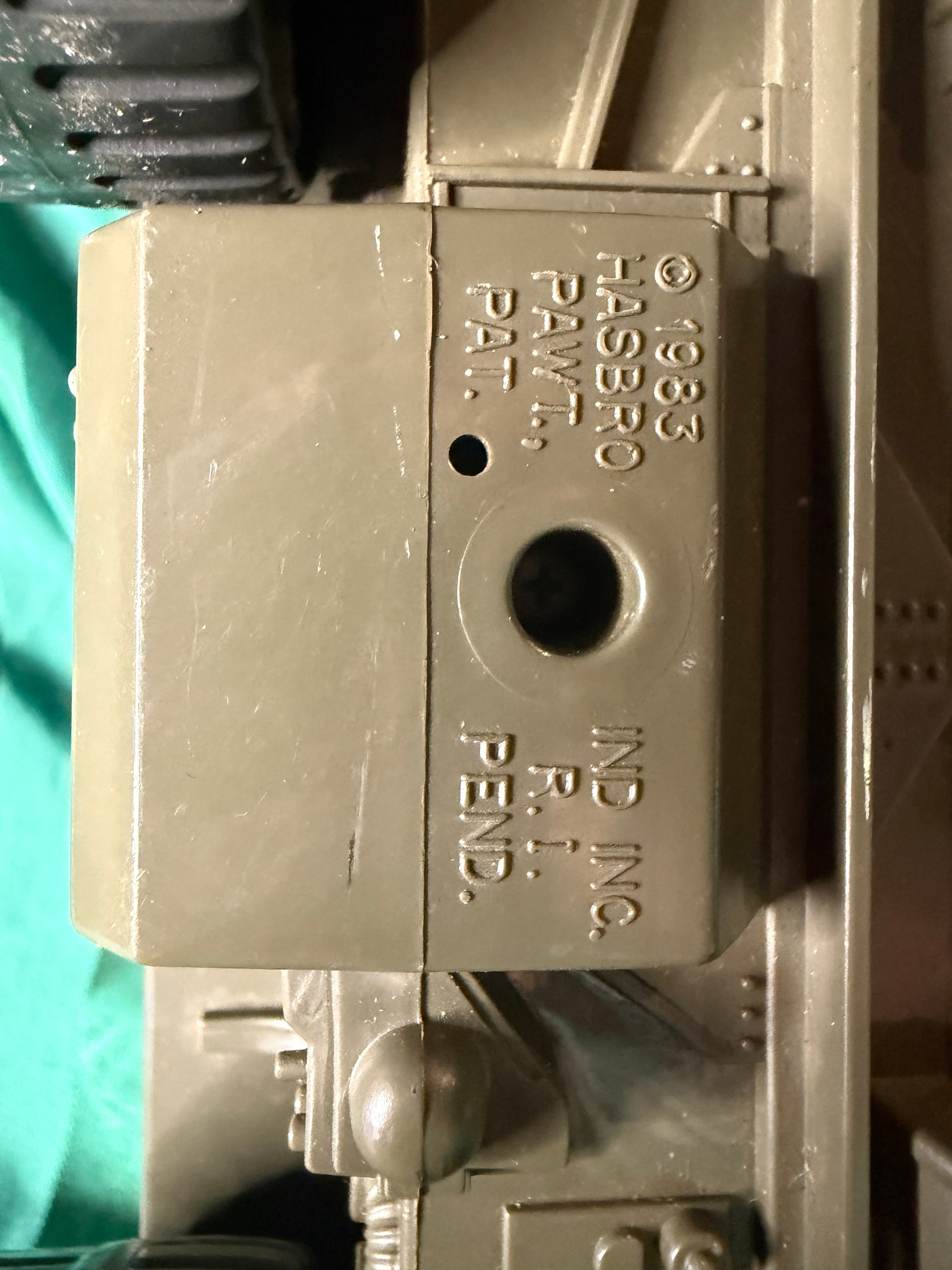 Vintage 1983 Hasbro Military Vehicle Toy – Film Prop - Thumbnail 2