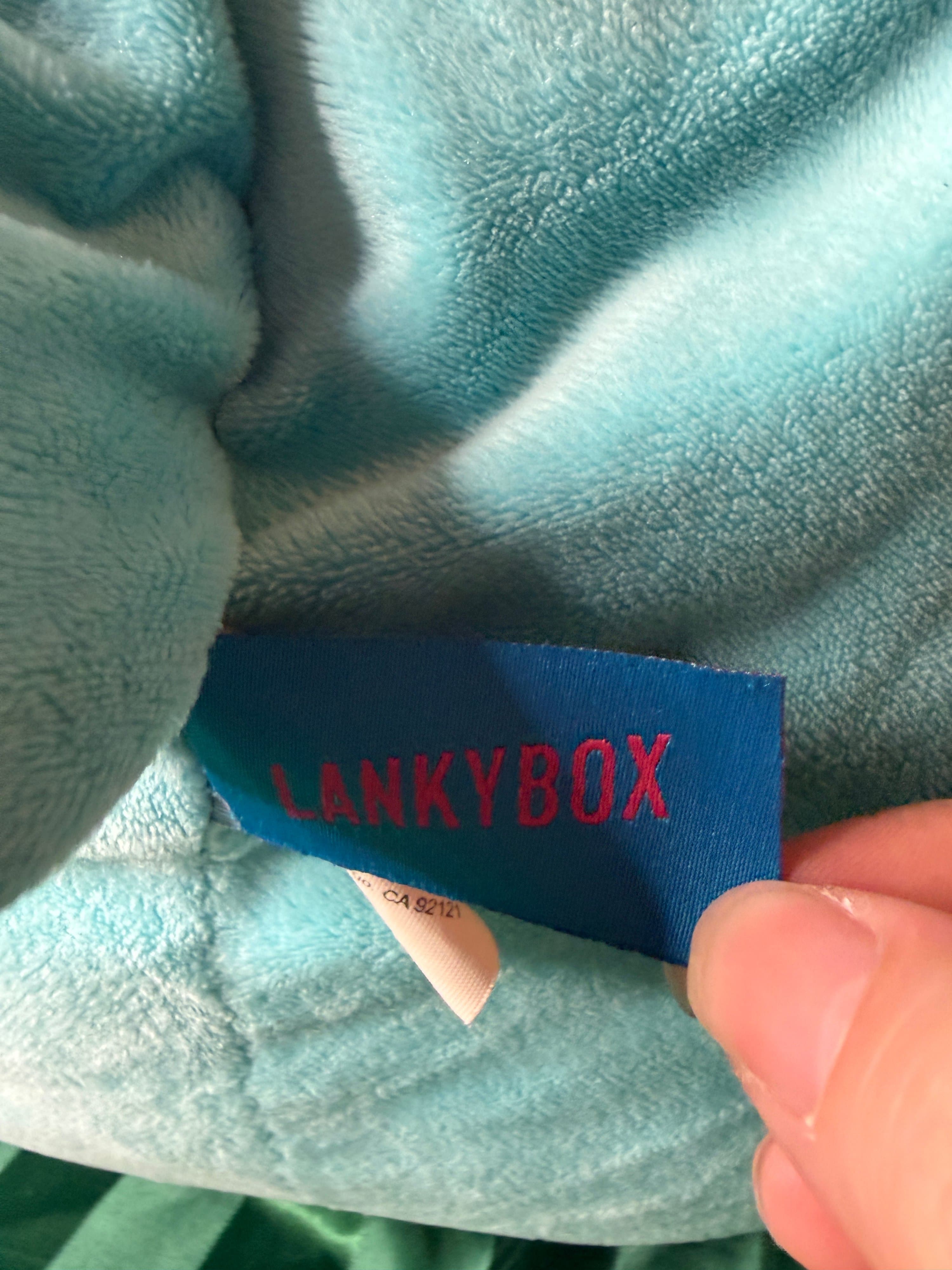 LankyBox Shark Plush Toy 16" Blue Cute Stuffed Animal - Thumbnail 4