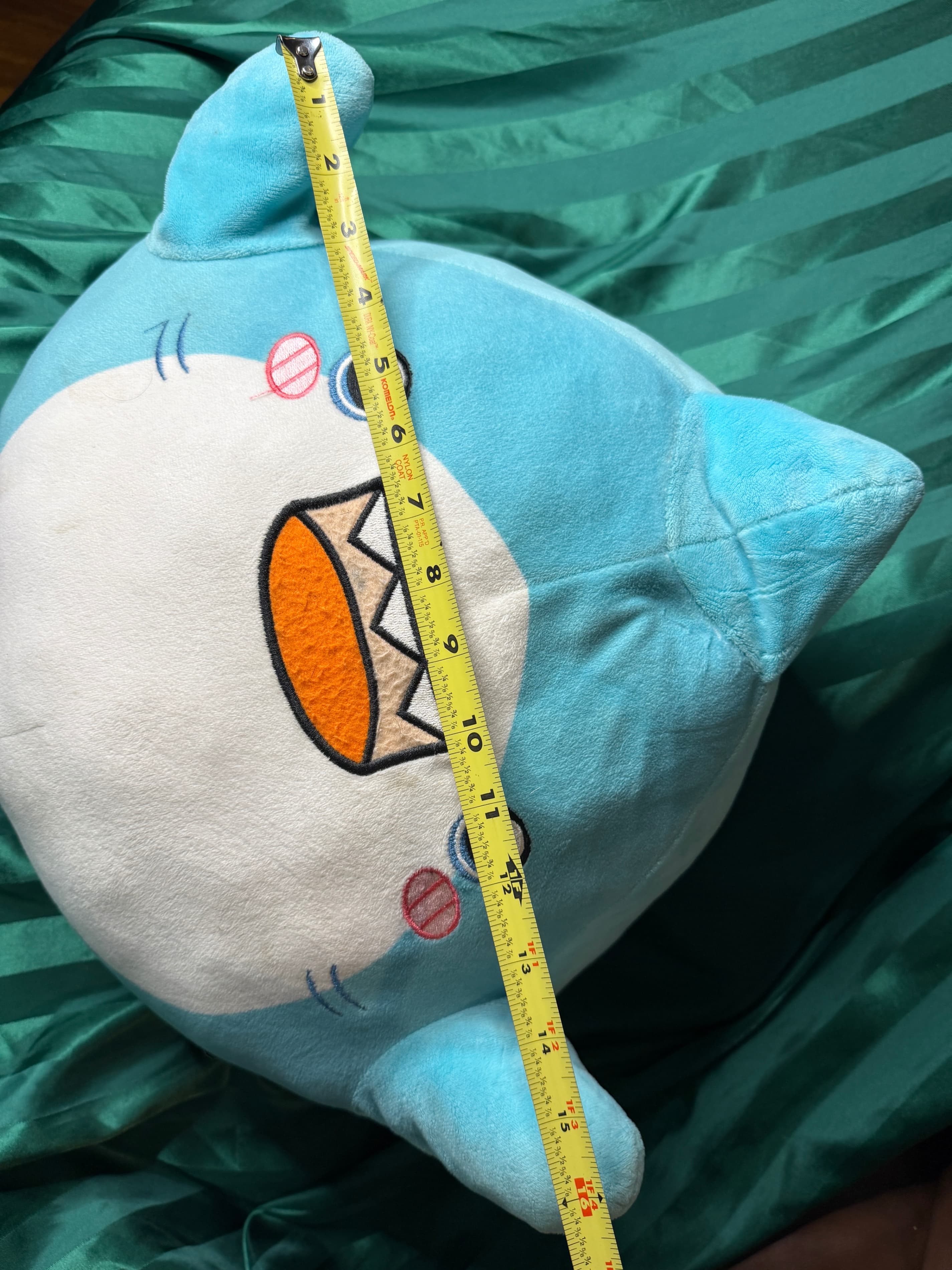 LankyBox Shark Plush Toy 16" Blue Cute Stuffed Animal - Thumbnail 2