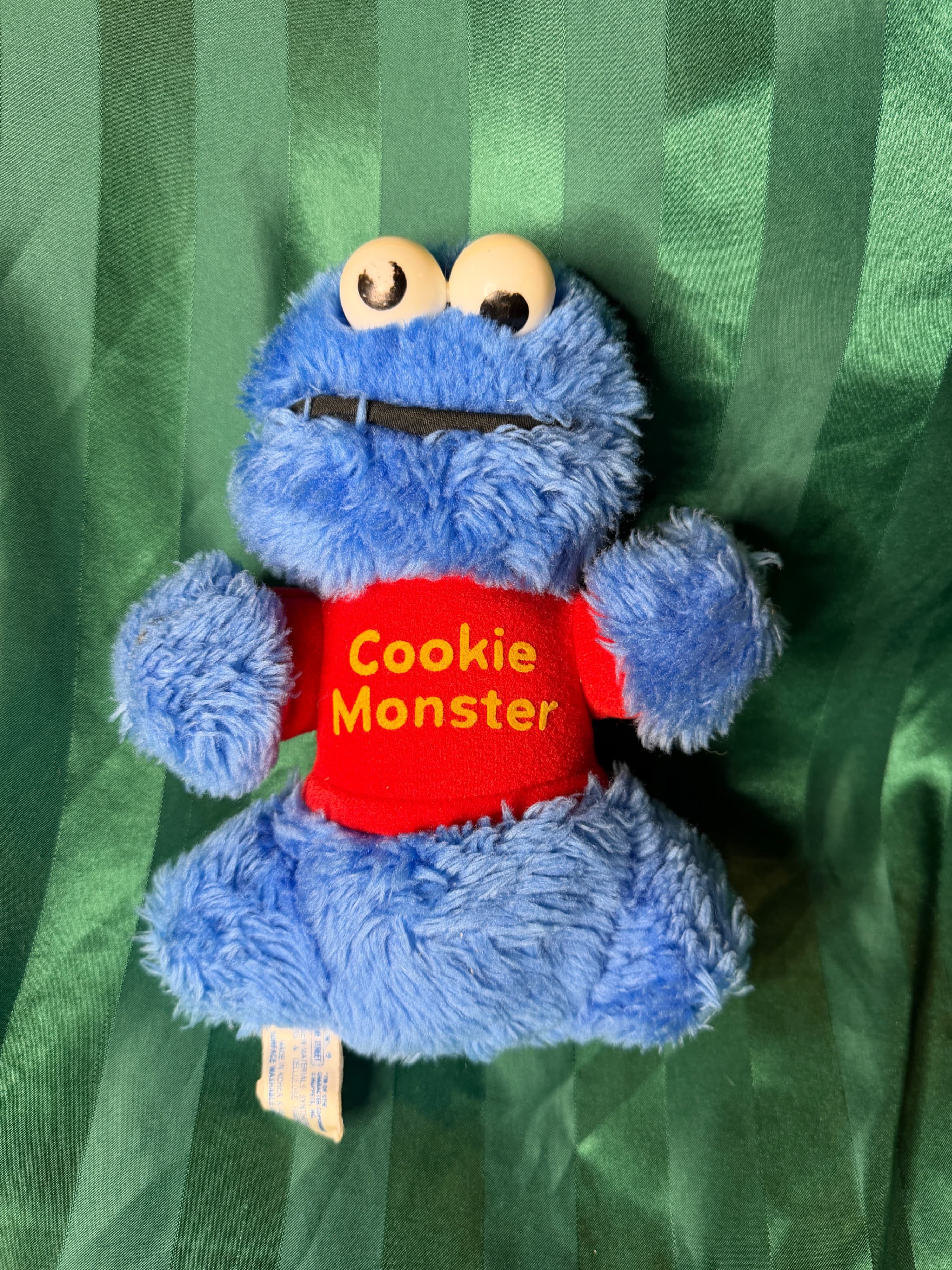 Vintage Hasbro Softies Cookie Monster Plush – Sesame Street