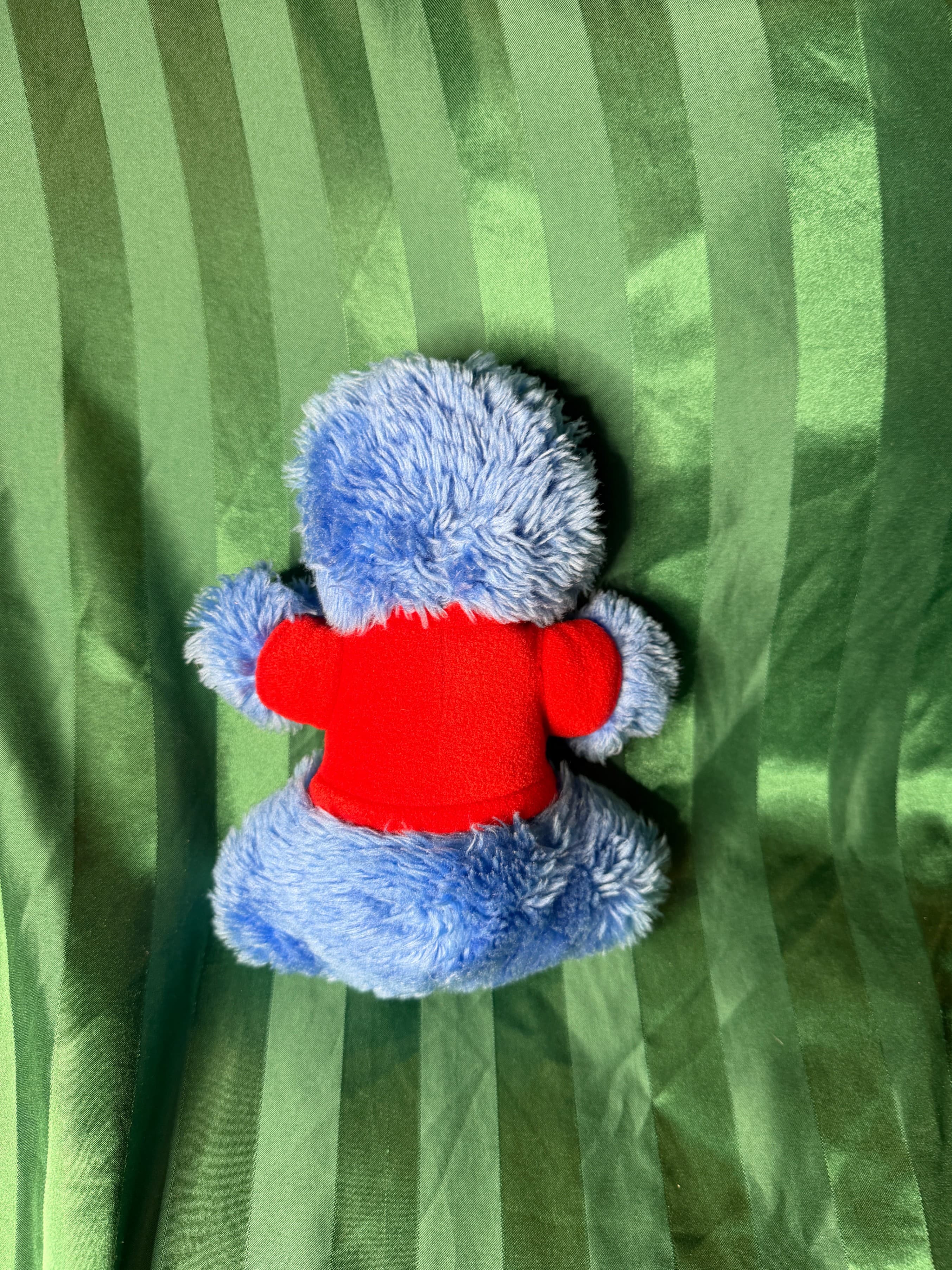 Vintage Hasbro Softies Cookie Monster Plush – Sesame Street - Thumbnail 4