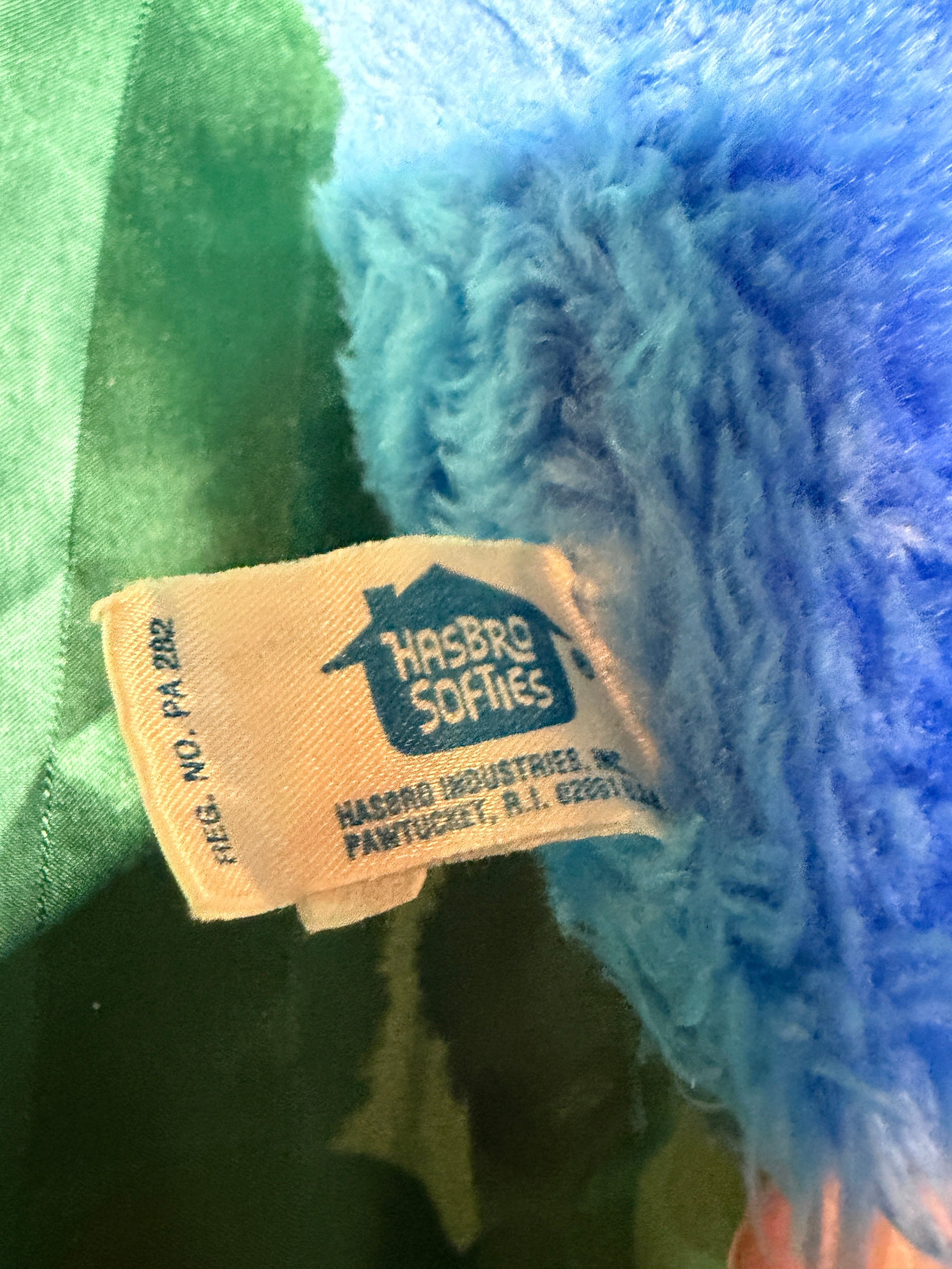 Vintage Hasbro Softies Cookie Monster Plush – Sesame Street - Thumbnail 2