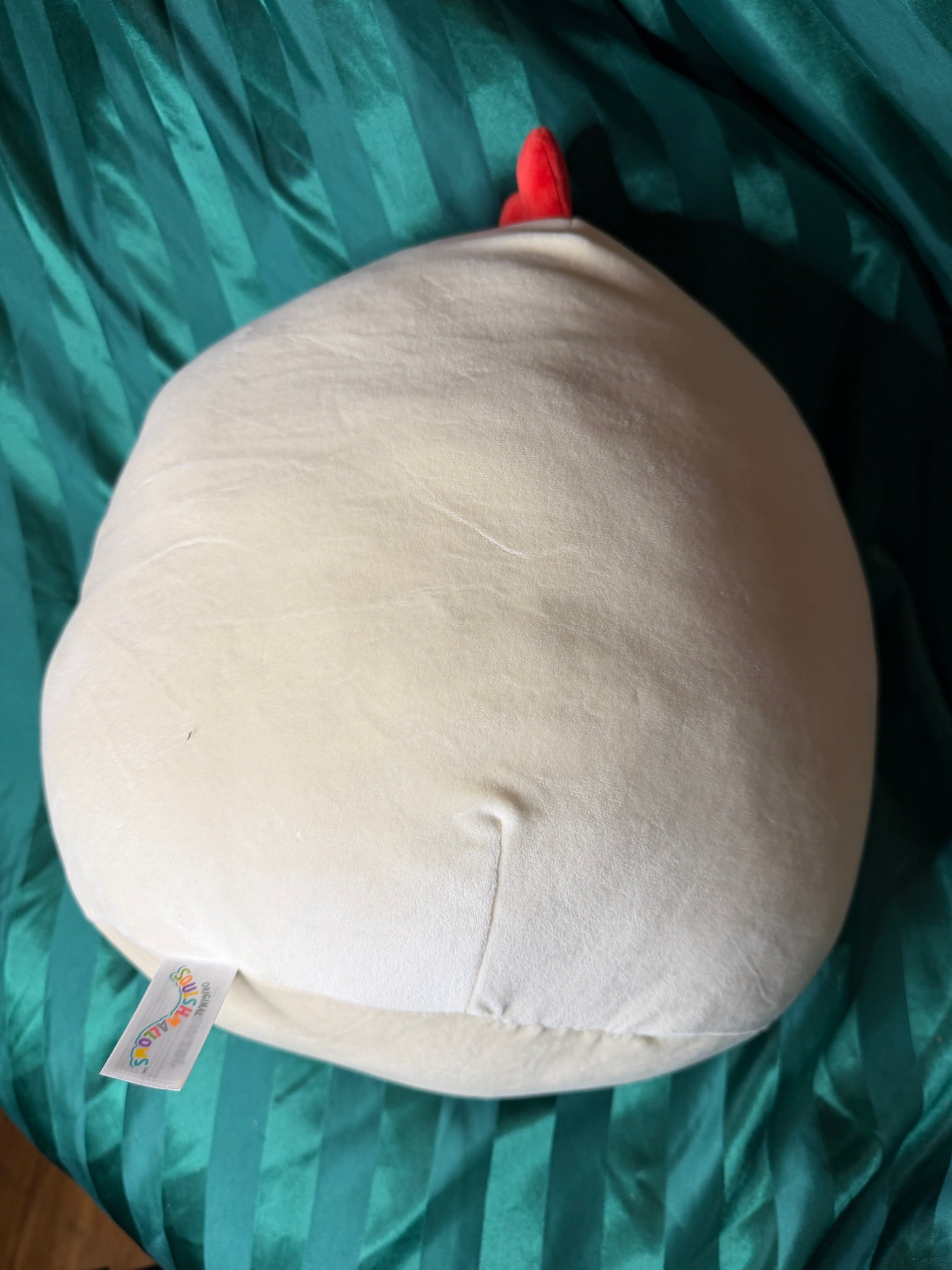 Squishmallows Chicken Plush with Basket Design