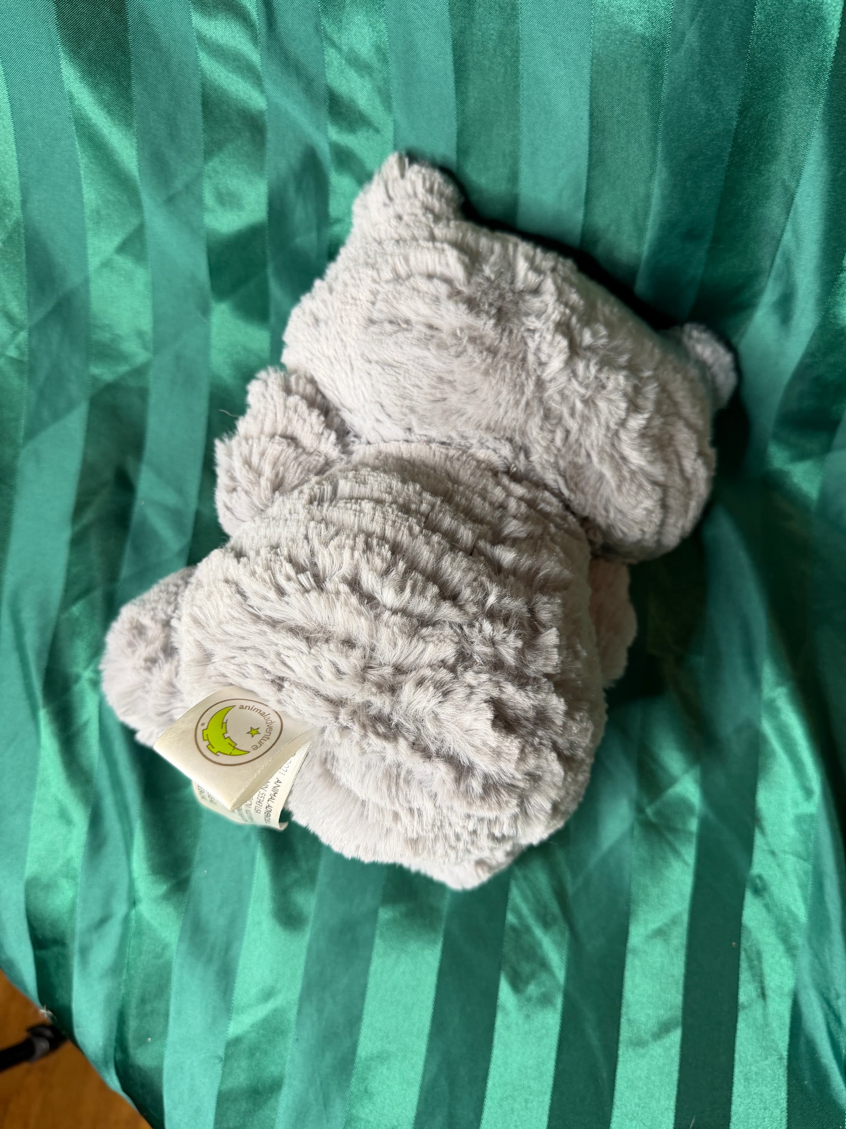 Animal Adventure Gray Owl Plush – Soft Stuffed Animal - Thumbnail 5