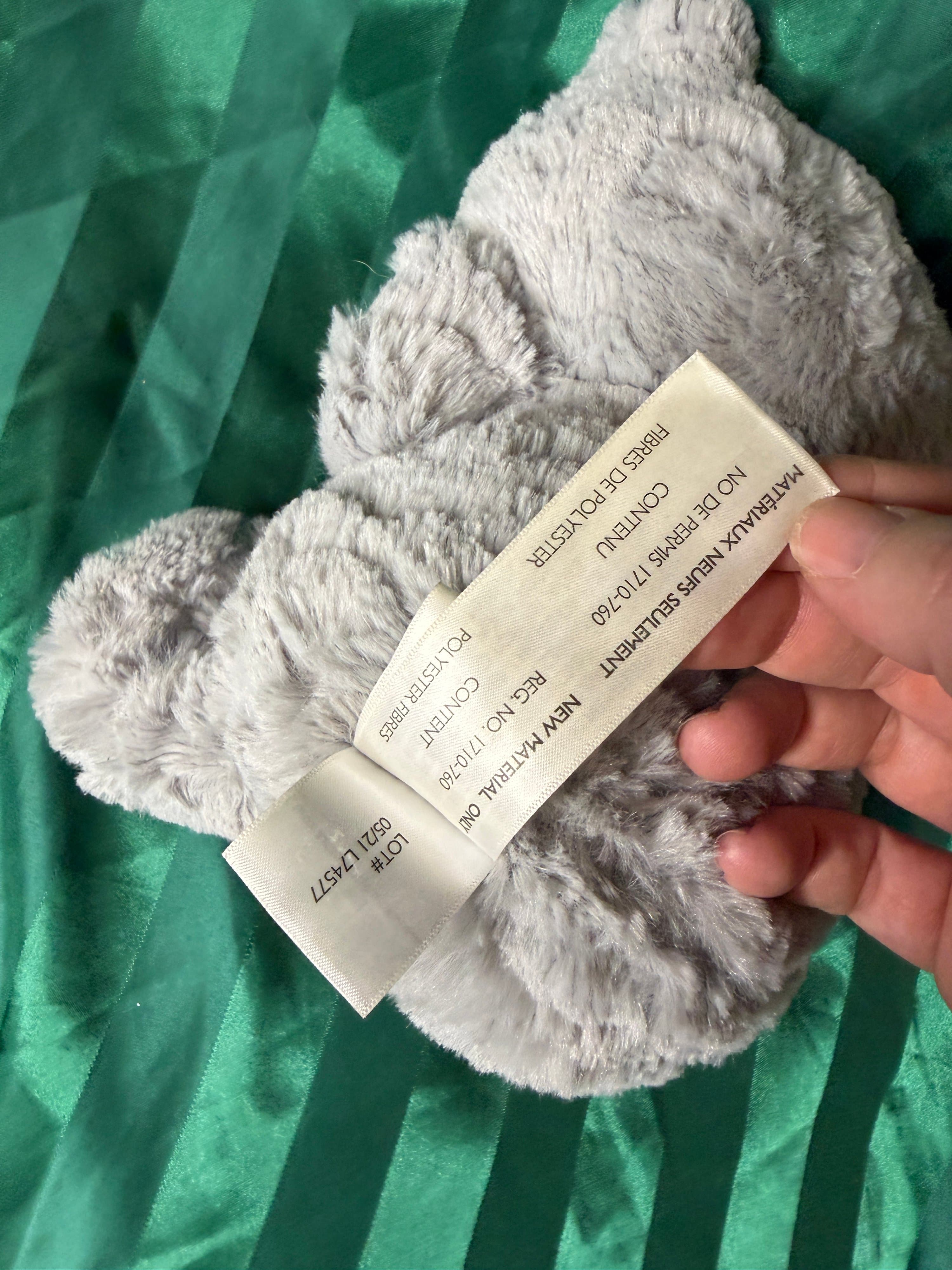 Animal Adventure Gray Owl Plush – Soft Stuffed Animal - Thumbnail 3