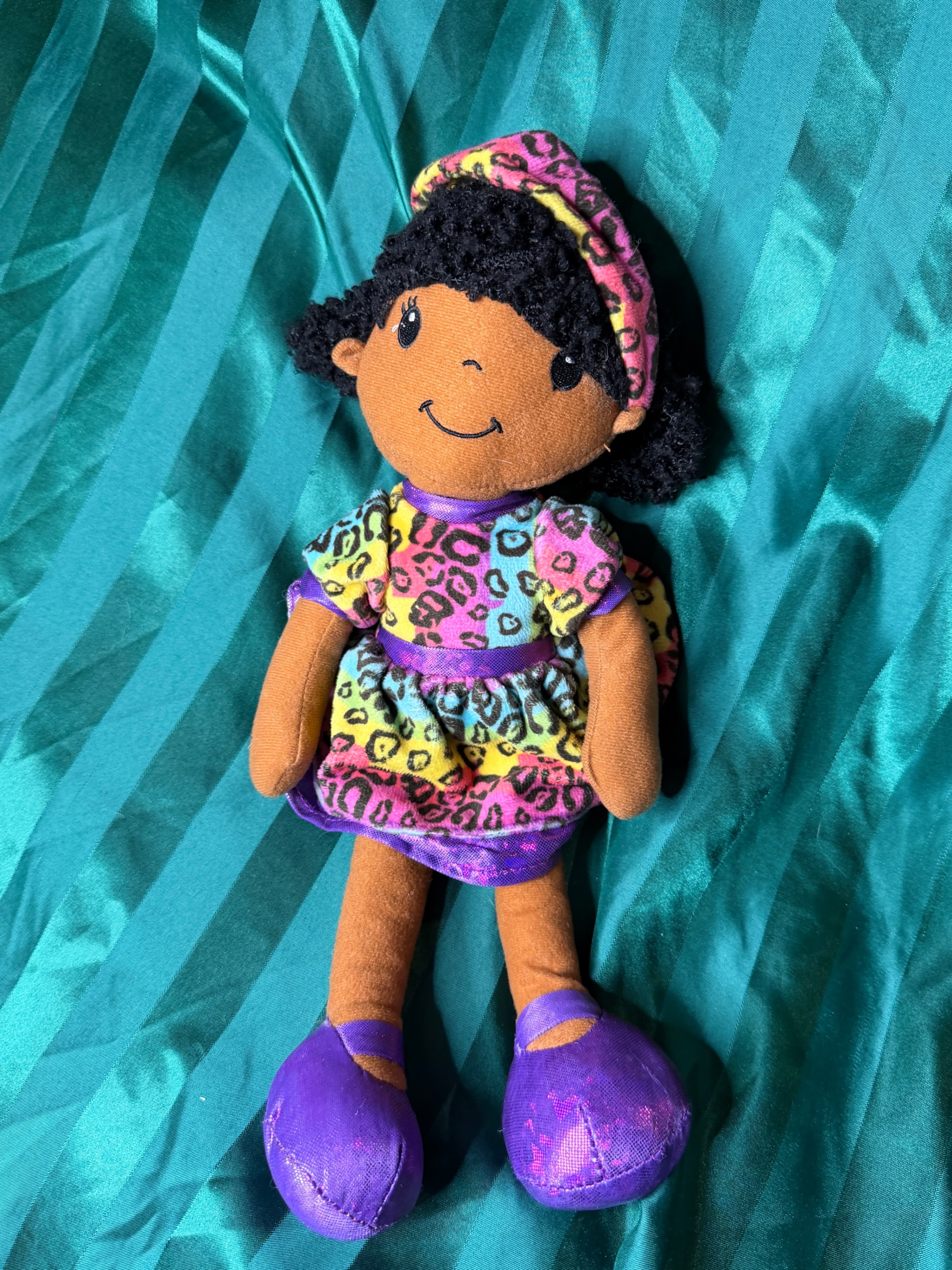 Midwood Brands Plush Doll – Leopard Print Dress