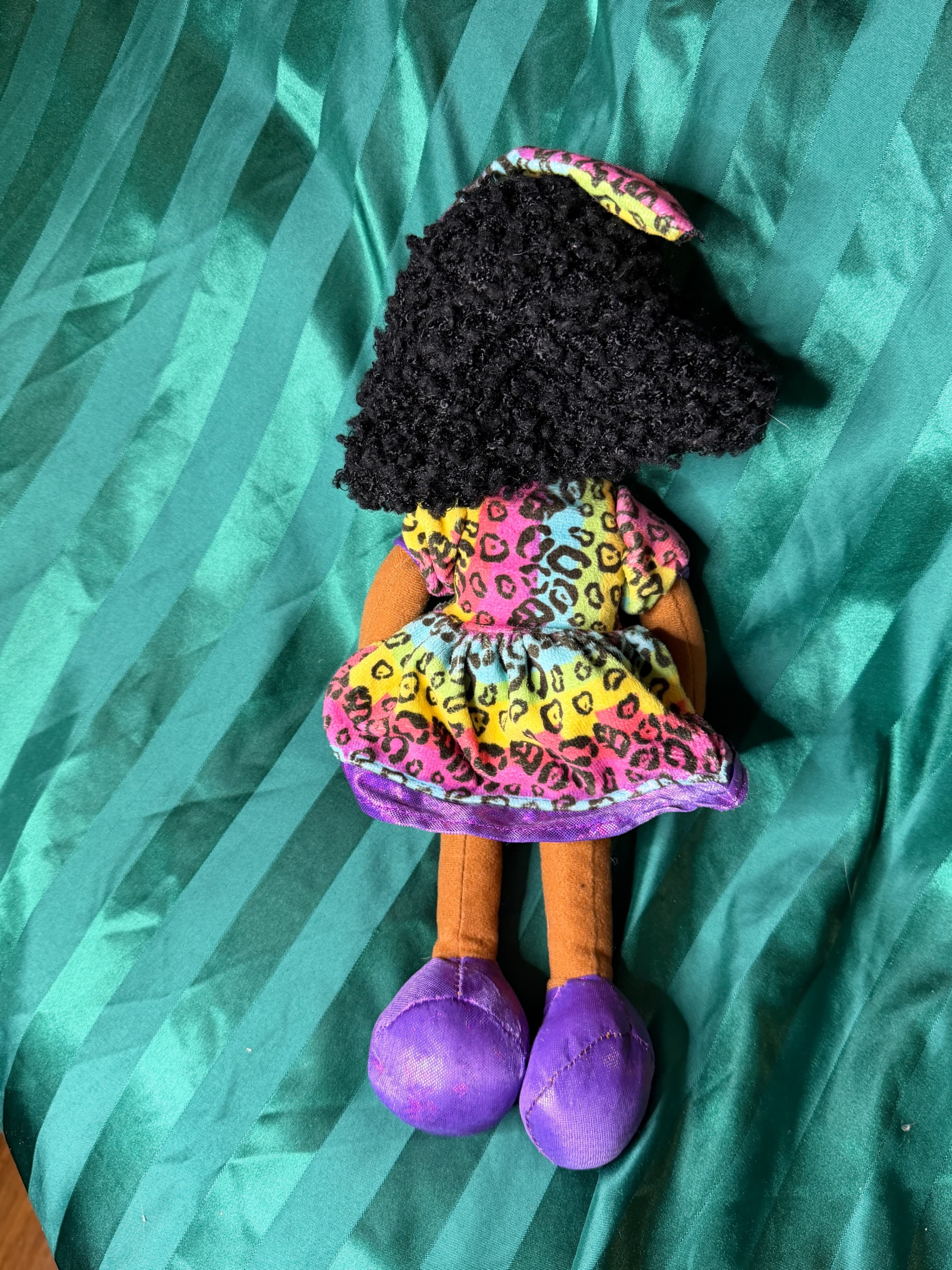 Midwood Brands Plush Doll – Leopard Print Dress - Thumbnail 2