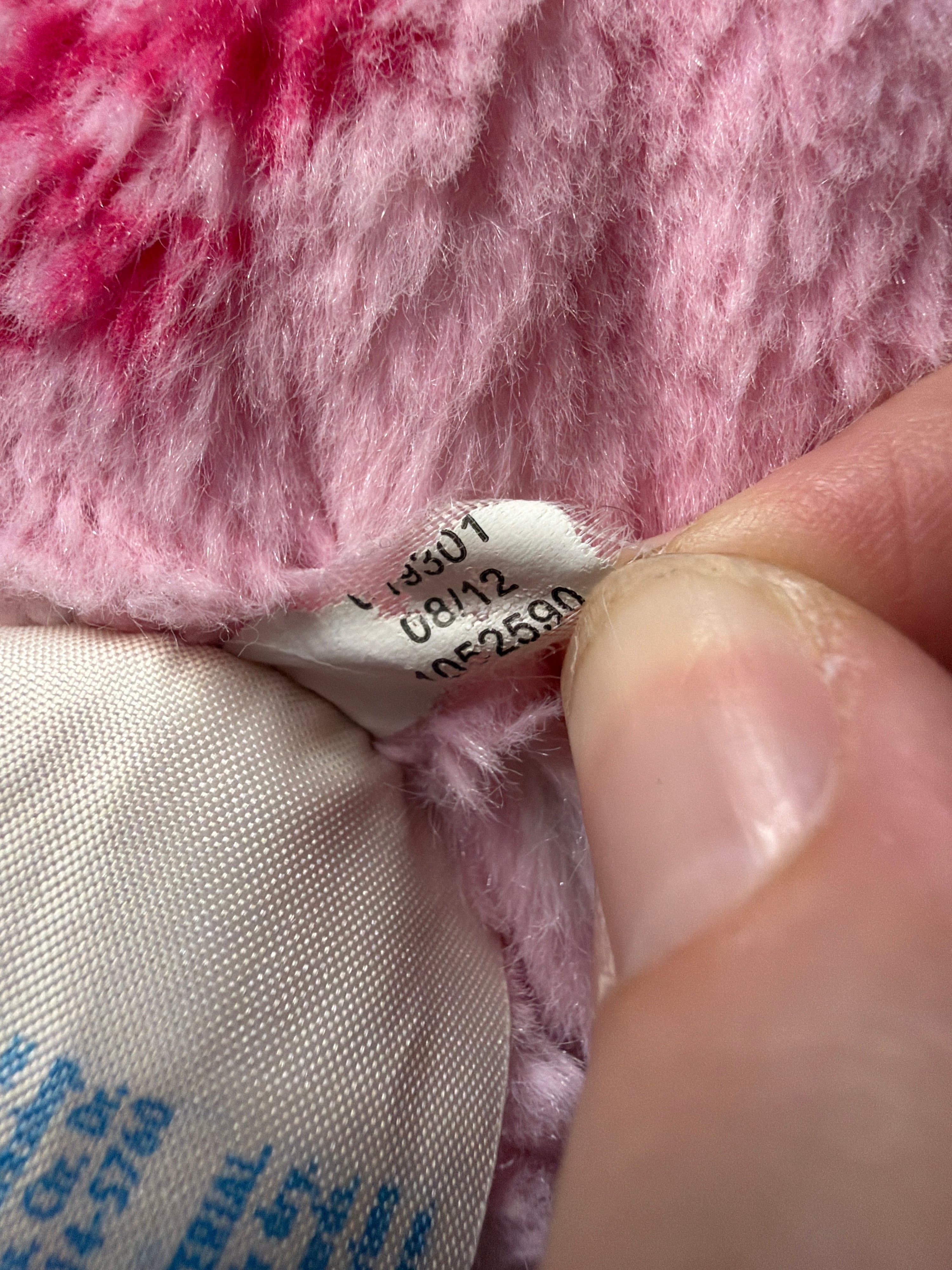BUILD A BEAR Pink Snowflake Teddy Bear Plush - Thumbnail 3