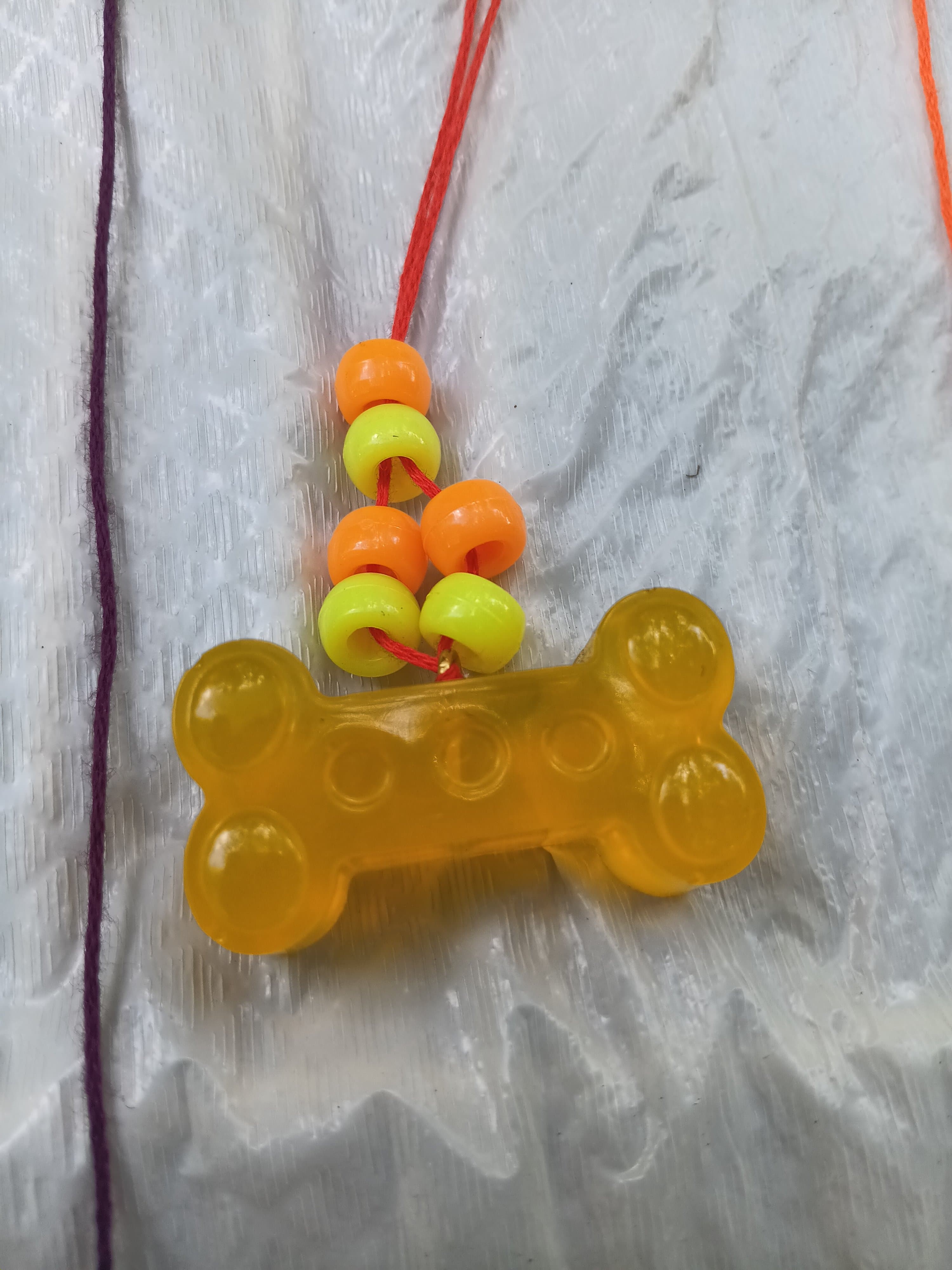 Homemade Resin Dog Tags Necklaces - Thumbnail 2
