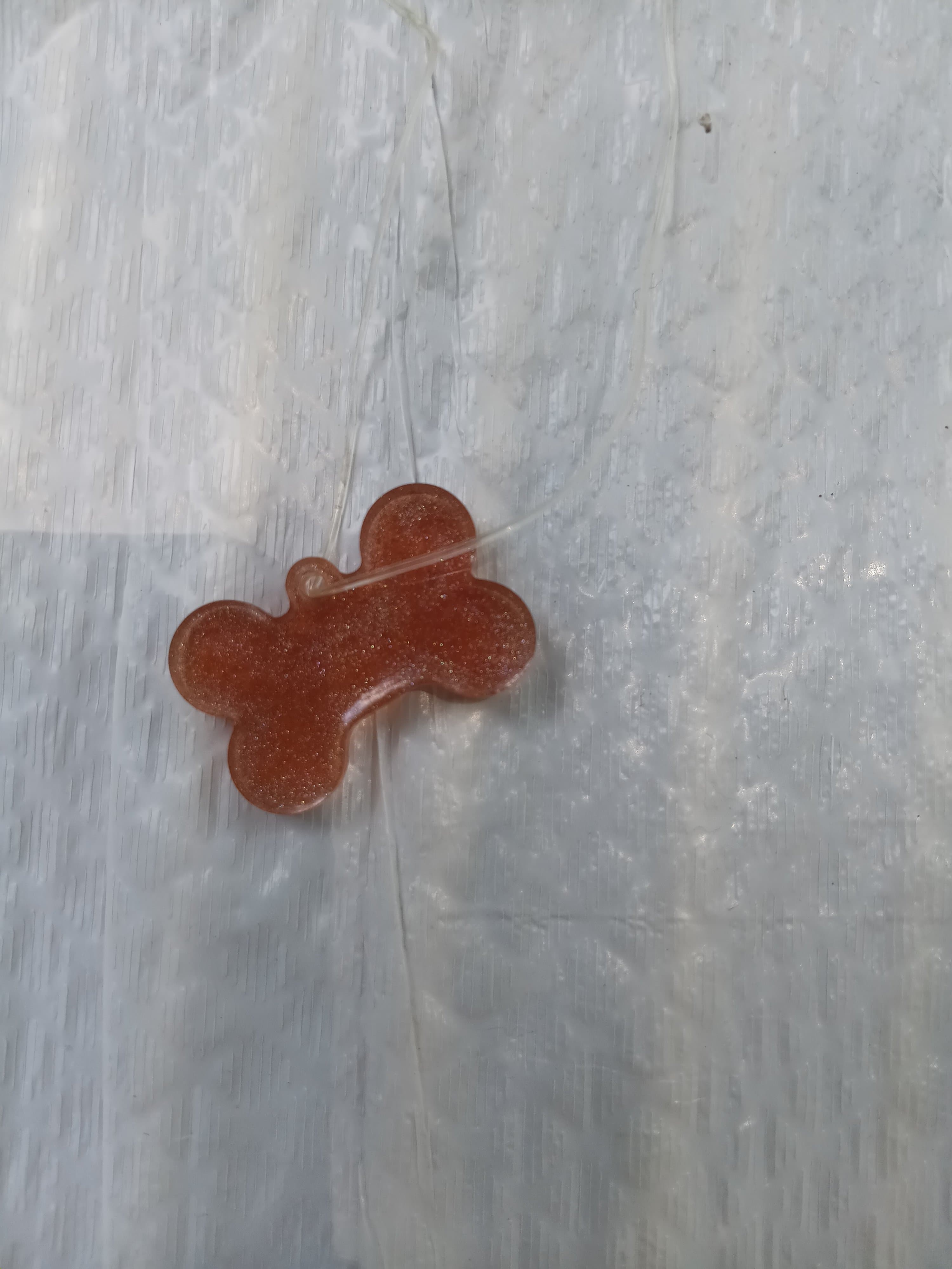 Homemade Resin Random Shapes Necklace - Thumbnail 8