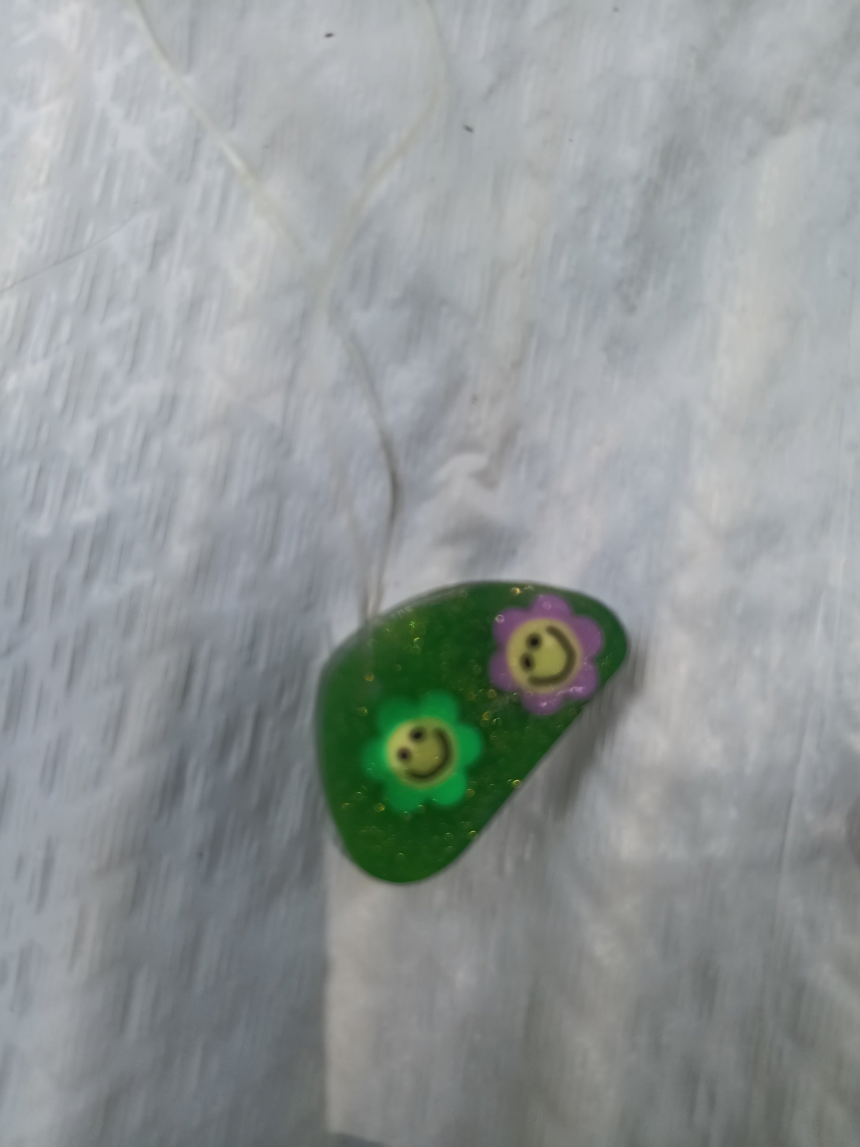 Homemade Resin Random Shapes Necklace - Thumbnail 10