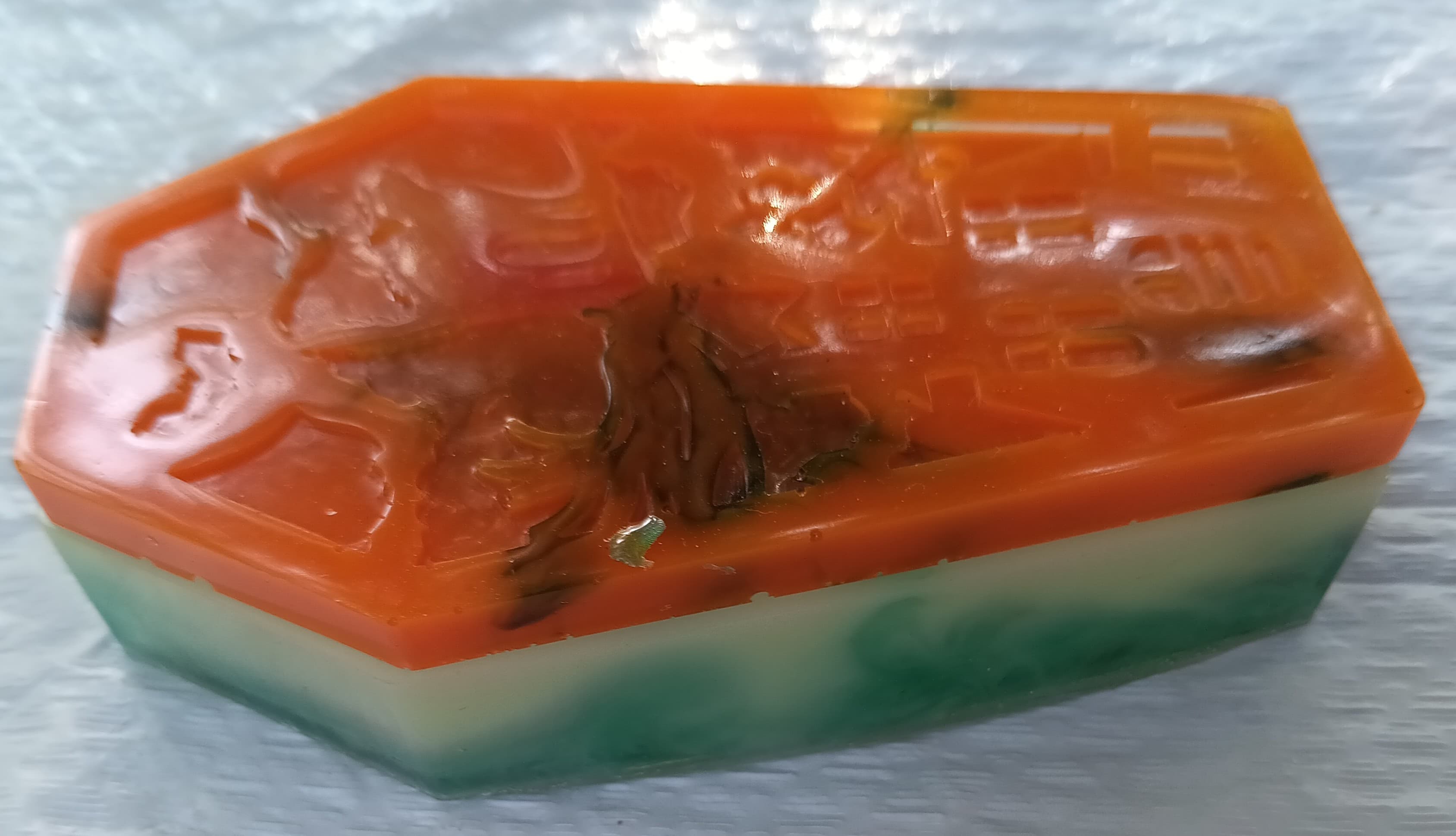 Handmade Resin Gothic Coffin Trinket Box with Lid - Thumbnail 10