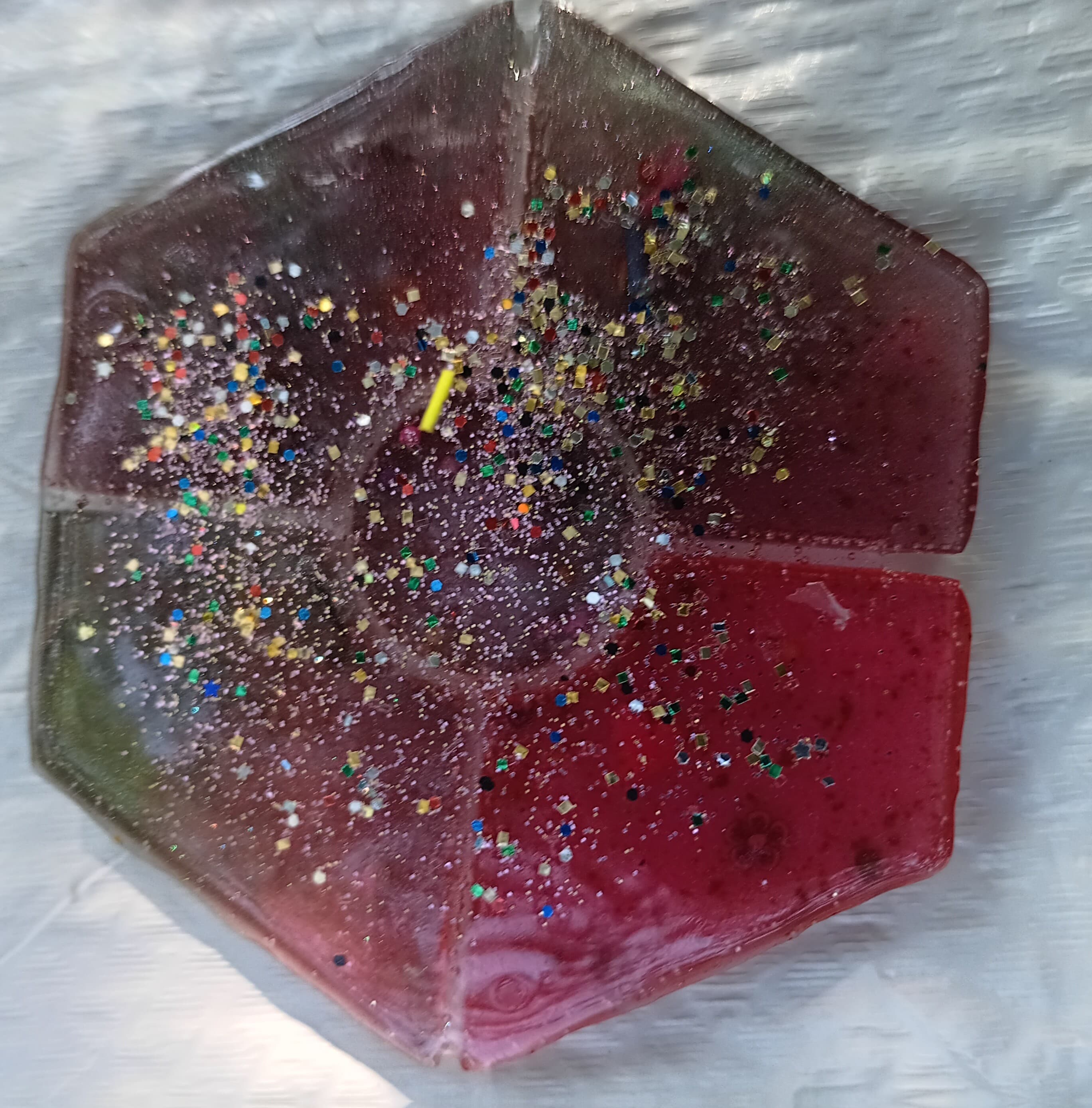Handmade Resin Coaster Set - Thumbnail 5