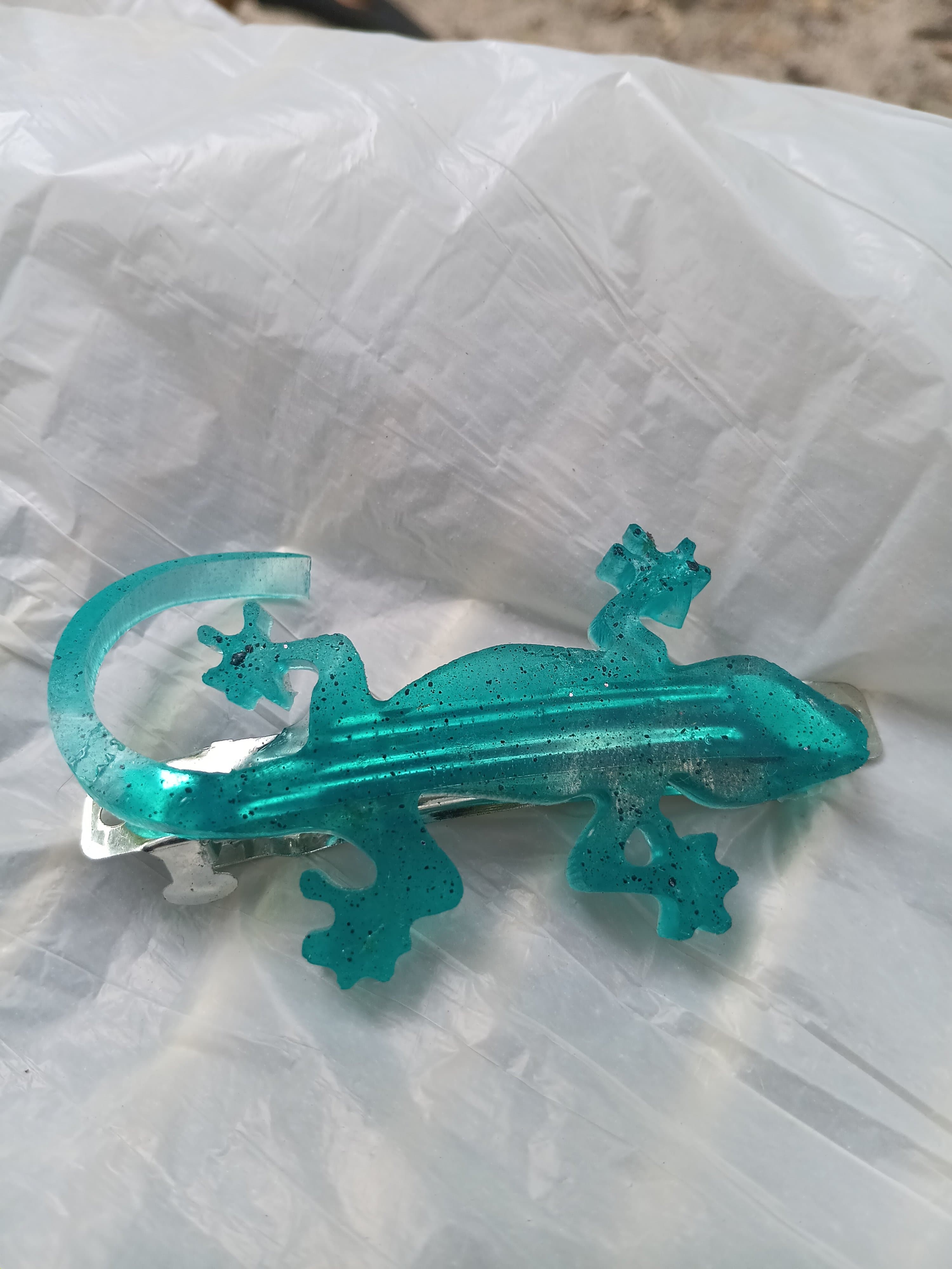 Handmade Resin Hair Barrettes/Clips - Thumbnail 11