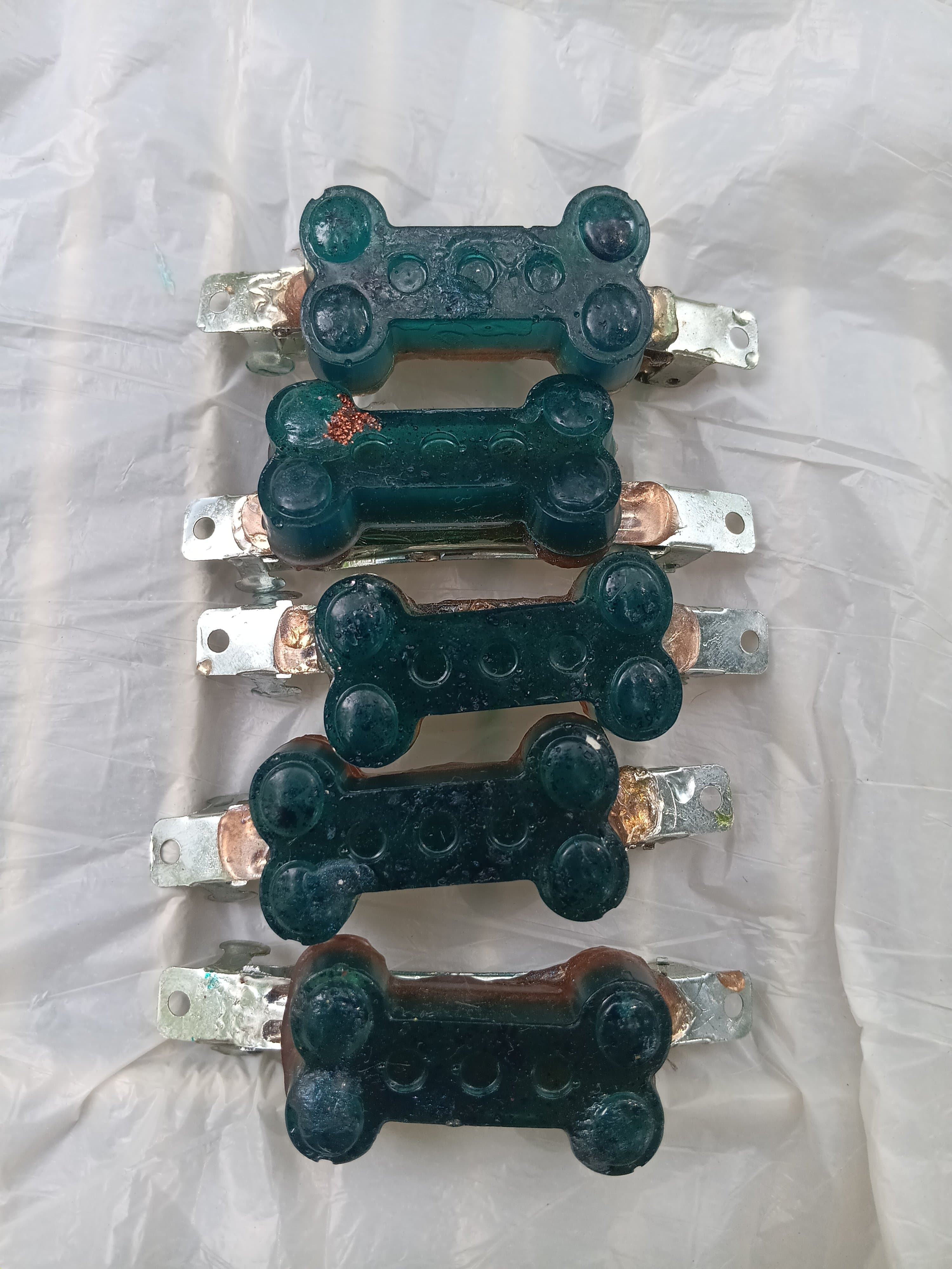 Handmade Resin Hair Barrettes/Clips
