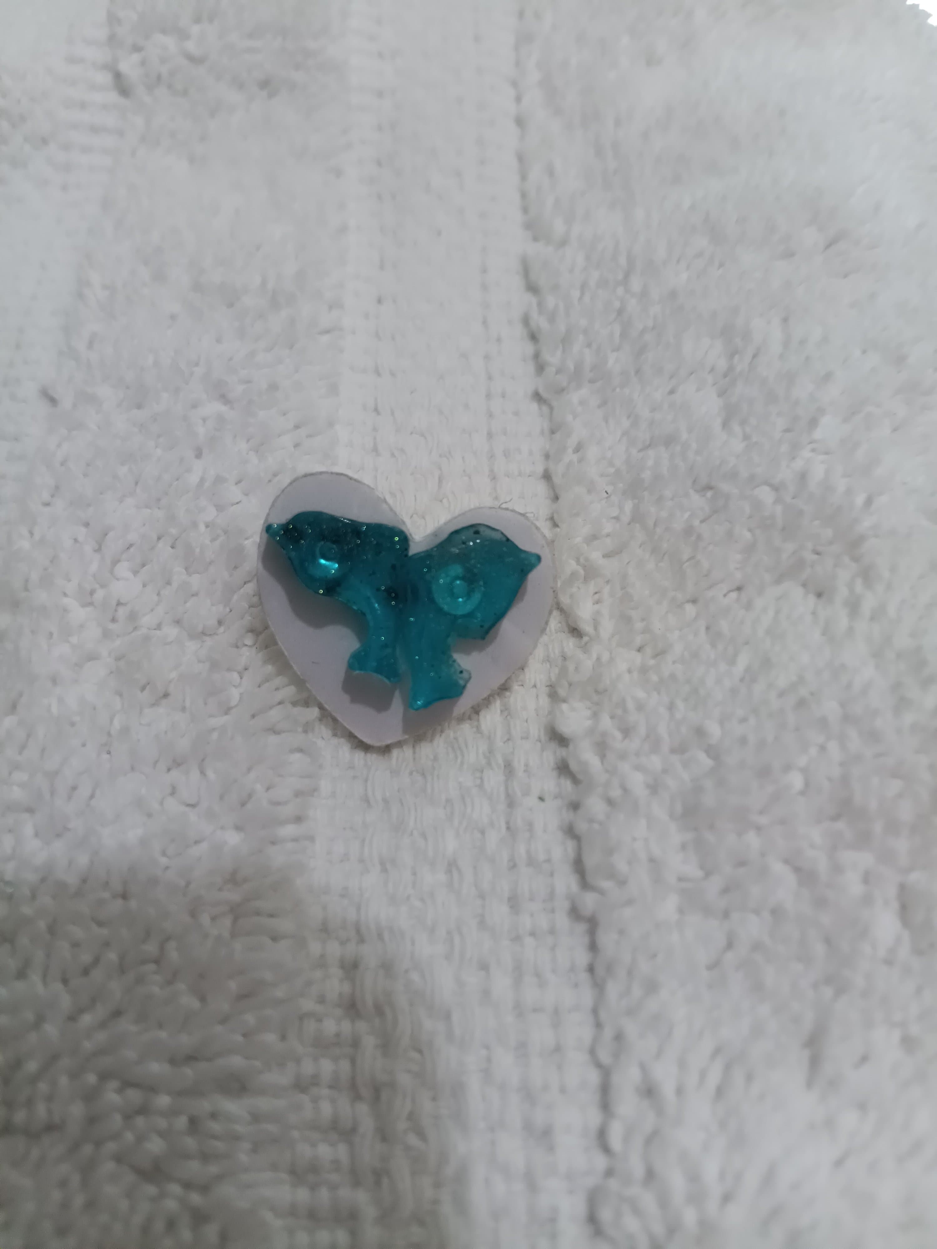 Handmade Resin Animal Earrings - Thumbnail 11