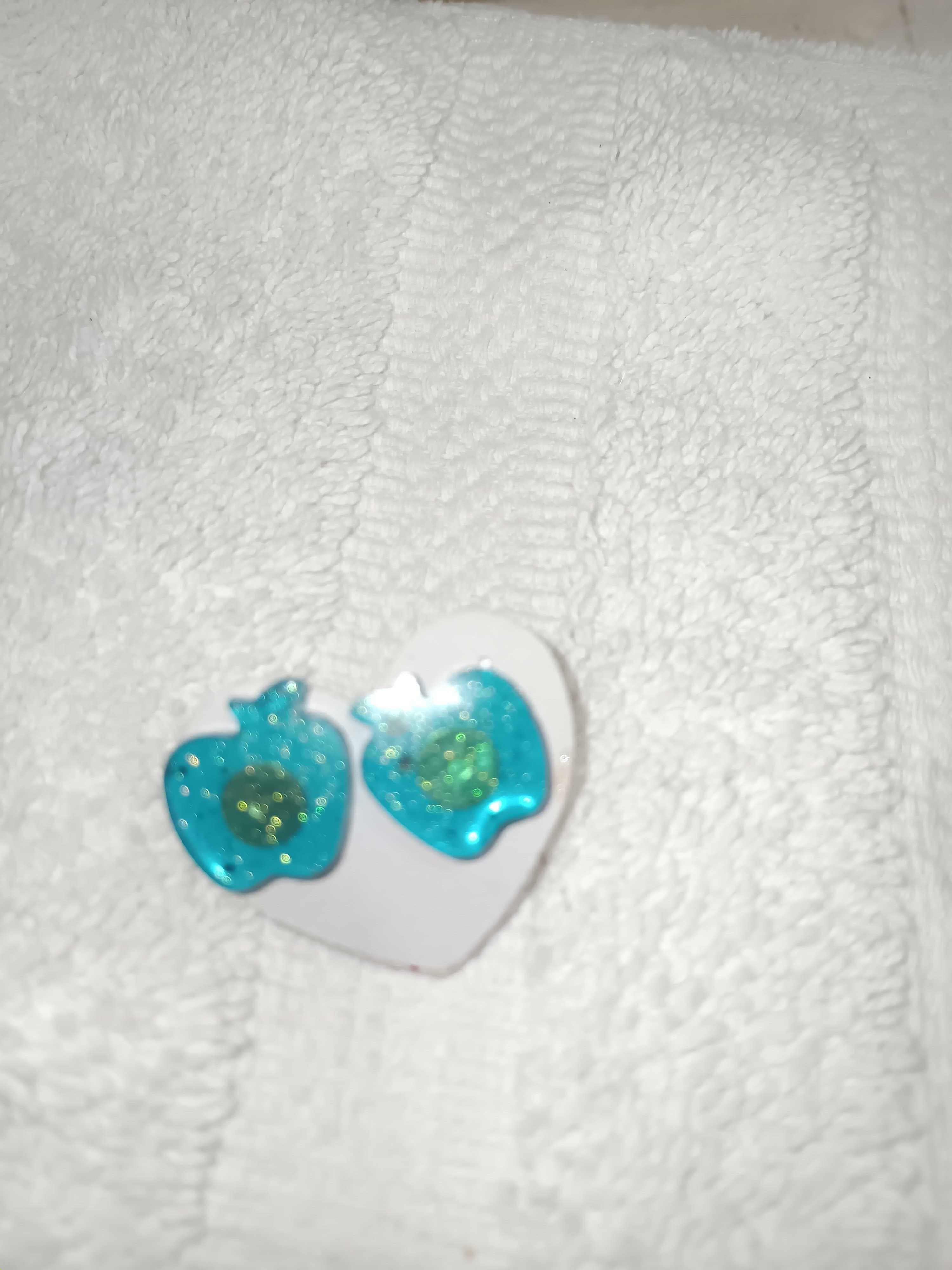 Handmade Resin little food earrings - Thumbnail 5