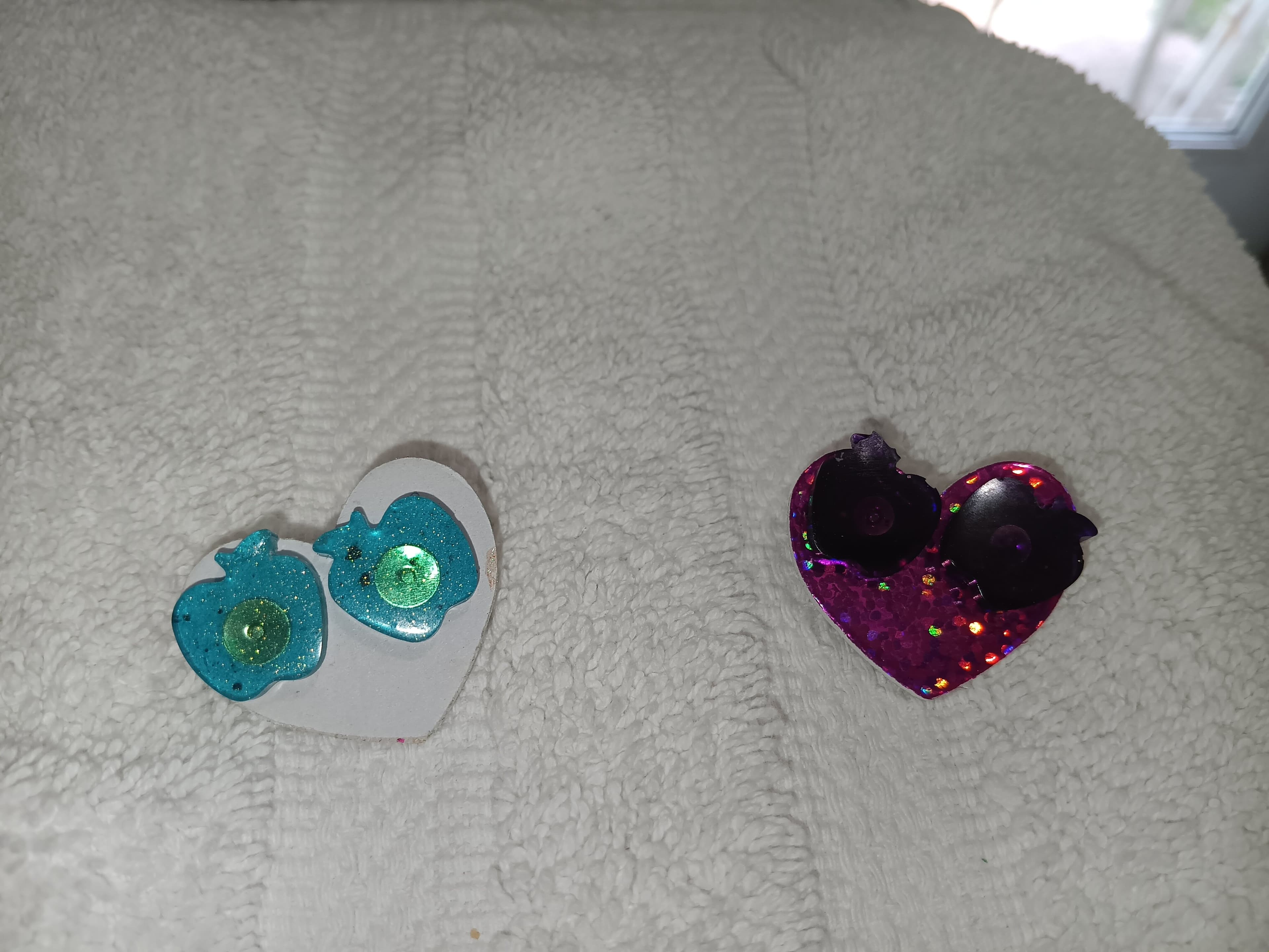 Handmade Resin little food earrings - Thumbnail 6