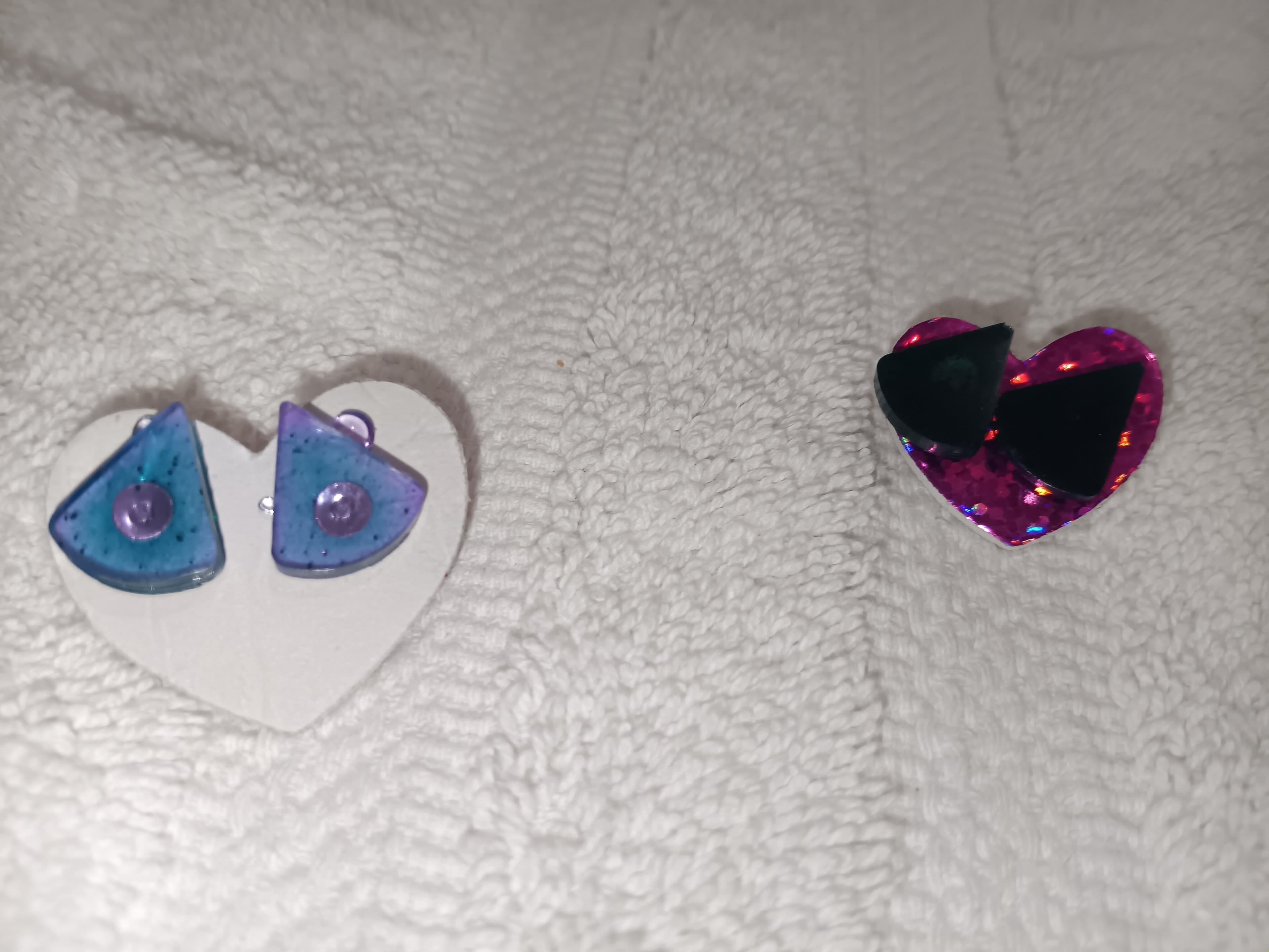 Handmade Resin little food earrings - Thumbnail 3