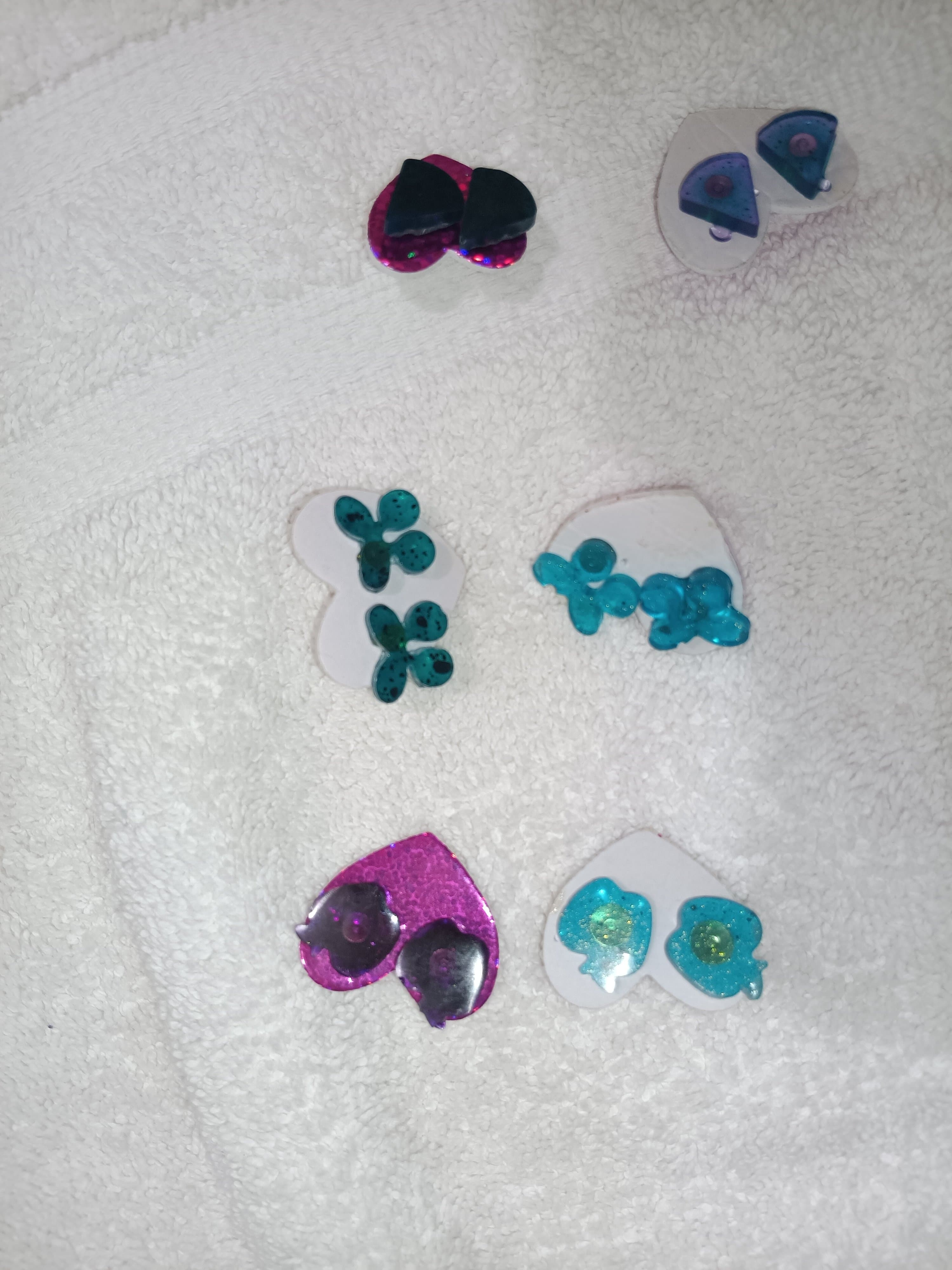 Handmade Resin little food earrings - Thumbnail 4