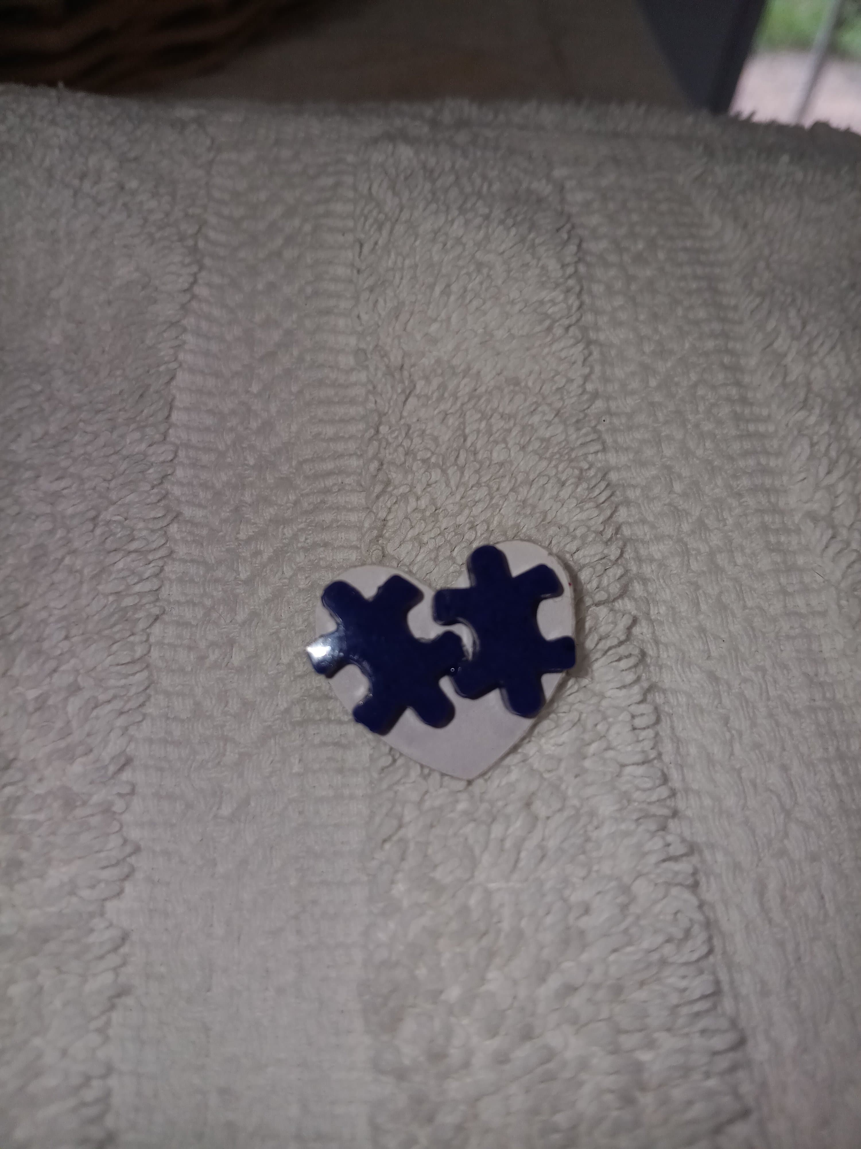 Handmade Resin Stud Earrings - Thumbnail 8