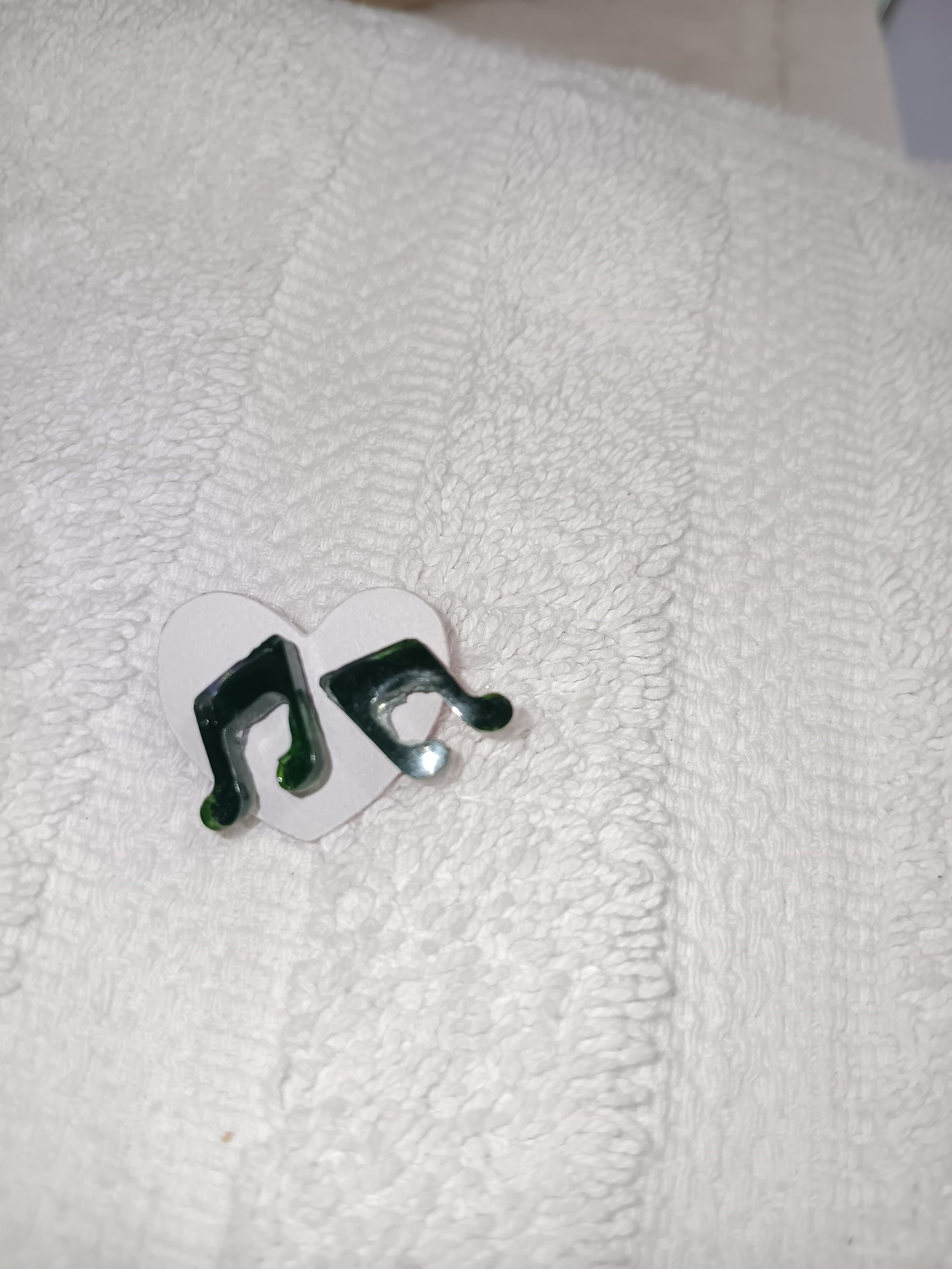 Handmade Resin Stud Earrings - Thumbnail 6