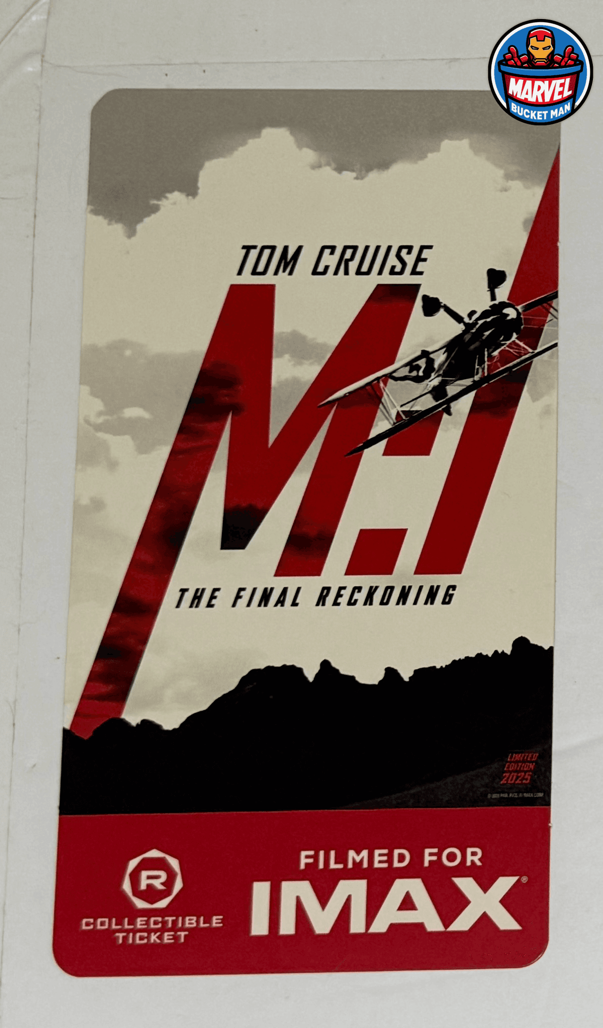 Mission Impossible Collectible IMAX Ticket 2023