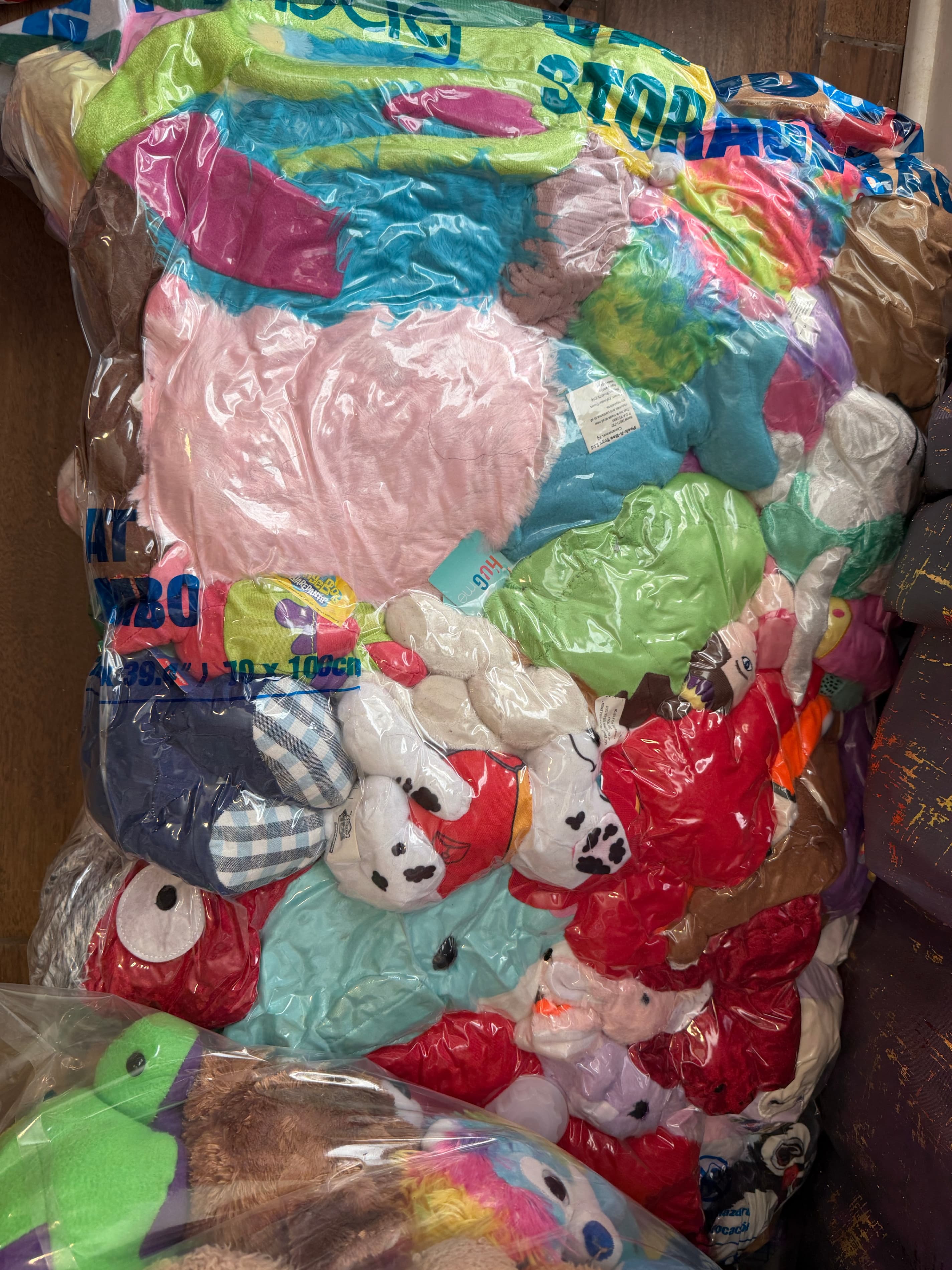 Mardi Gras PLUSHIE BUNDLE - Huge Bags (Approx 75 plushies)